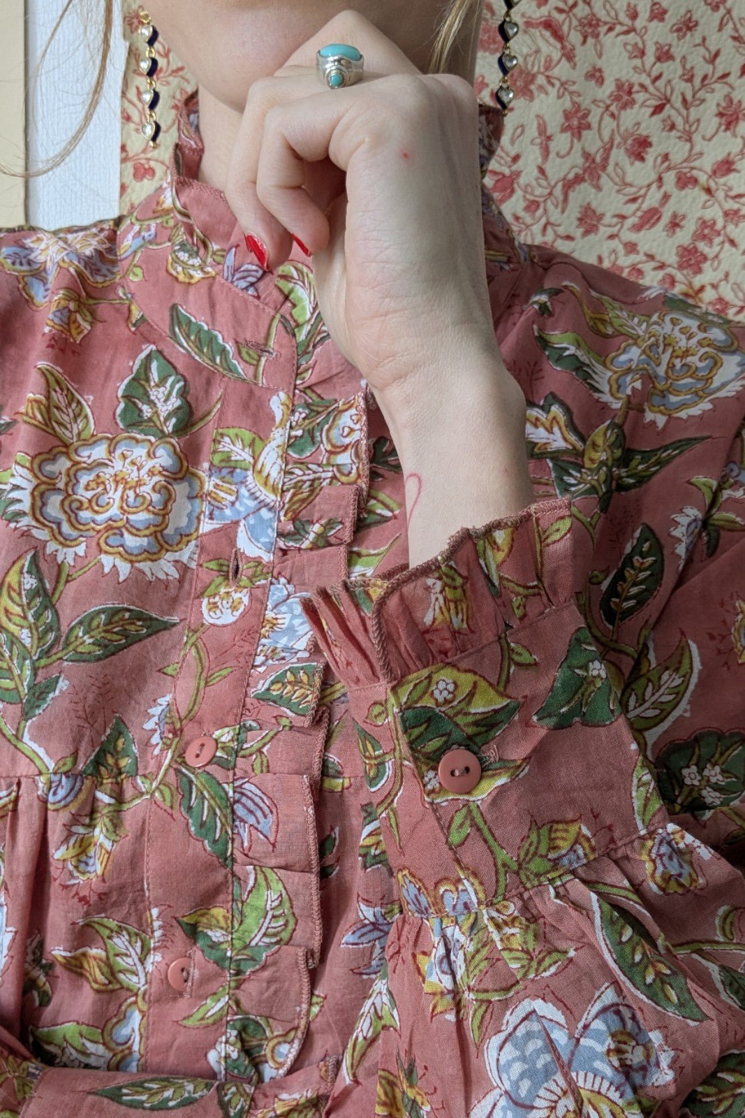 Blouse frill