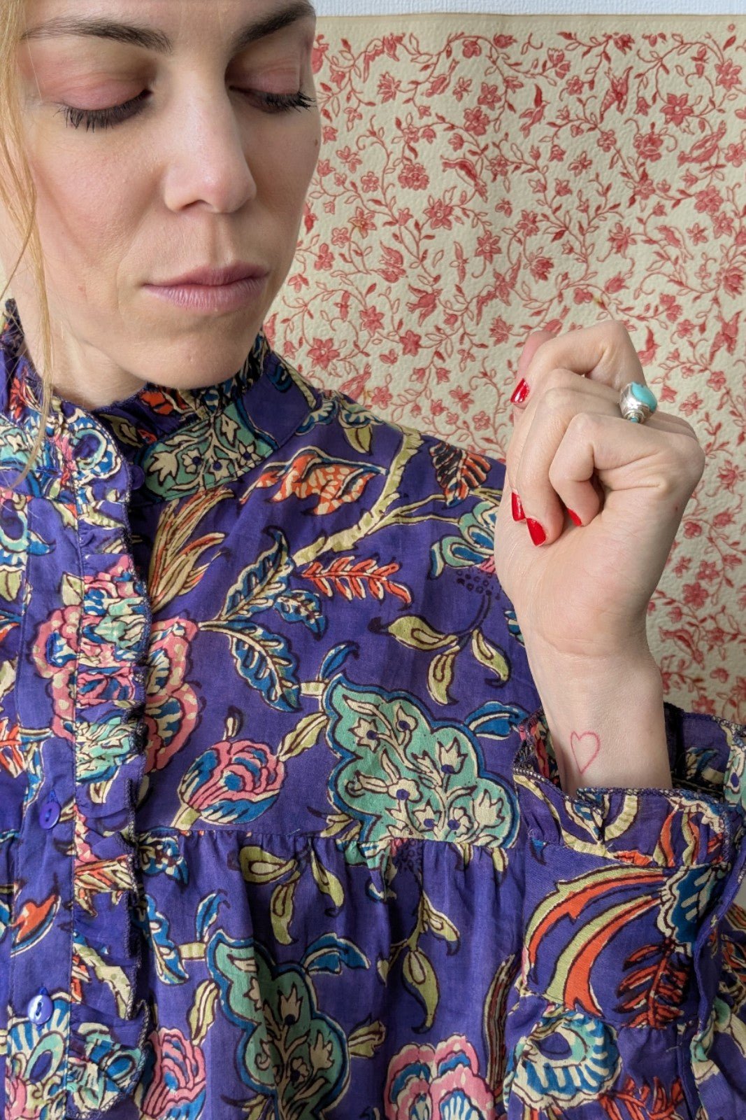 Blouse frill
