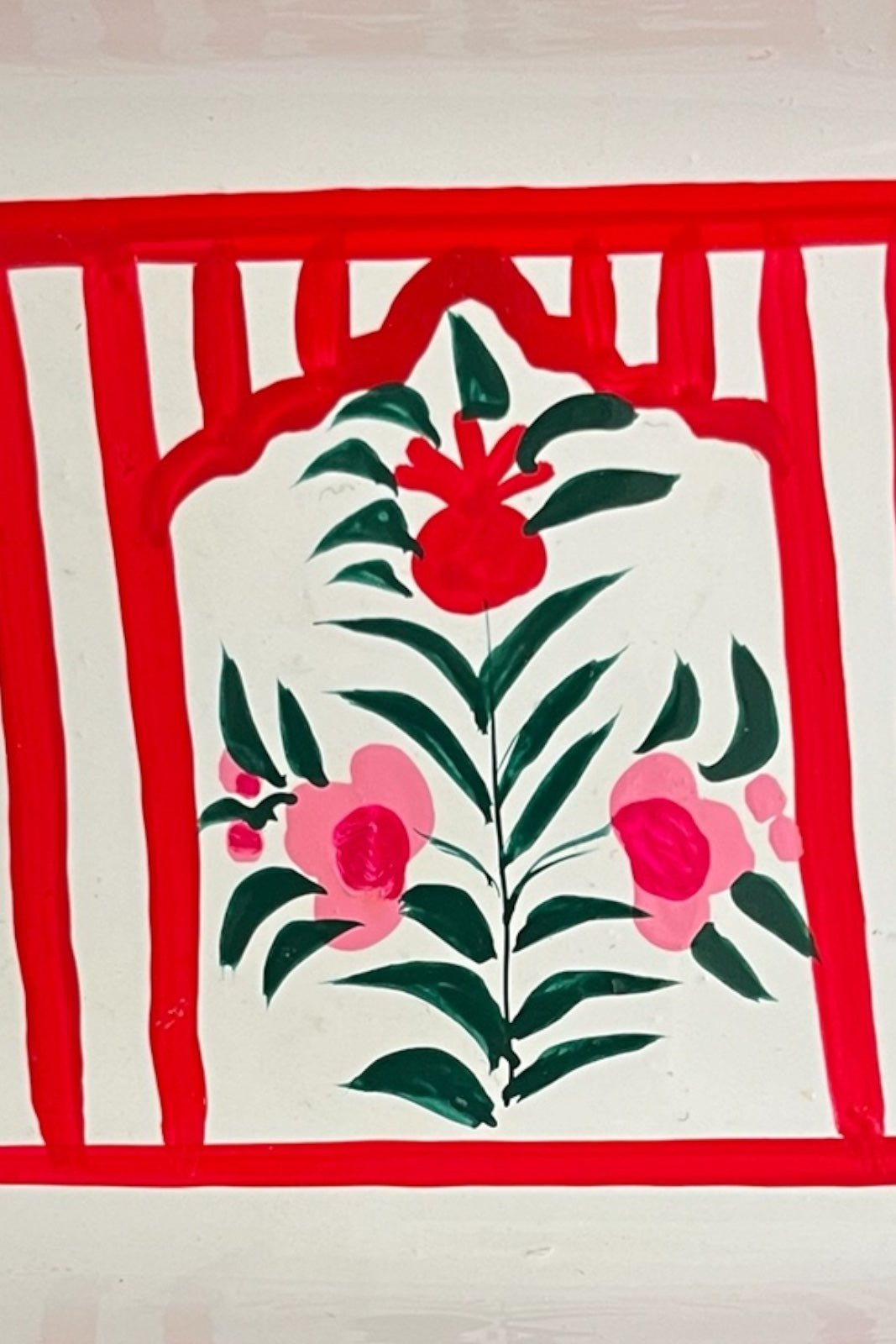 Bougeoir en bois Srinagar