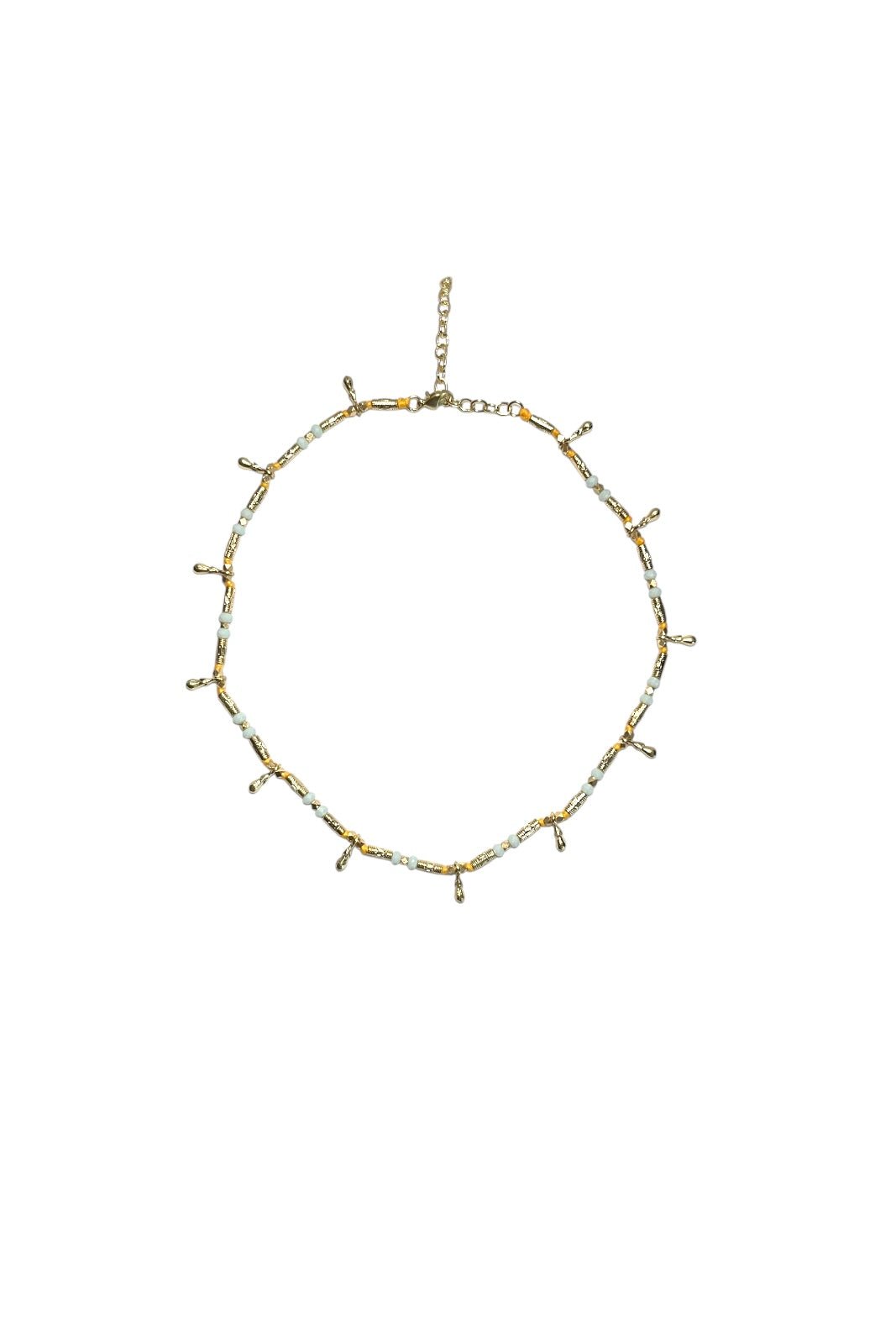 Collier Lucknow SAFFRAN