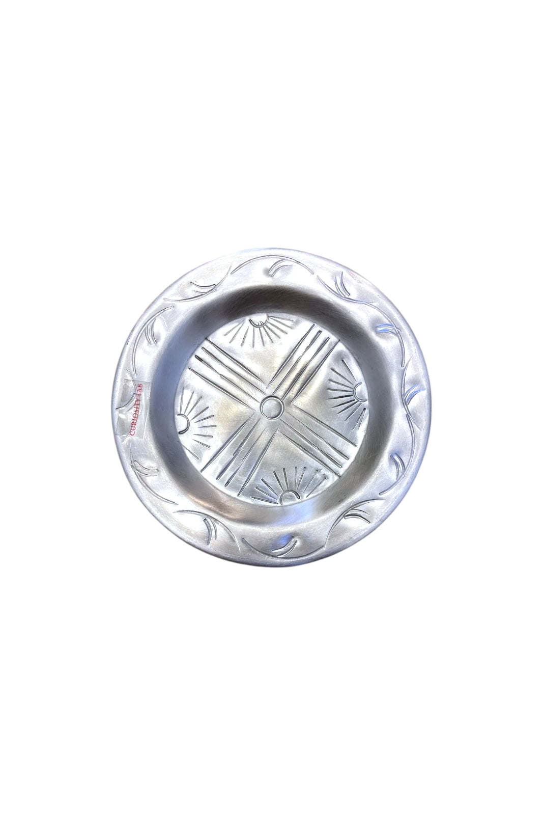 assiette martelee ankit aluminium