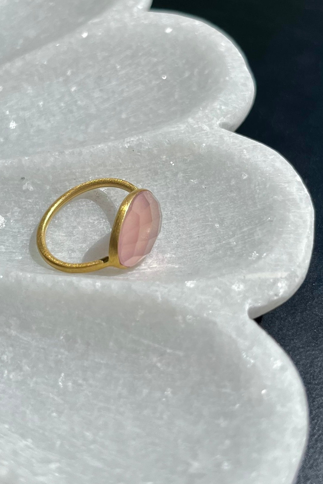 bague maamala argent plaque or