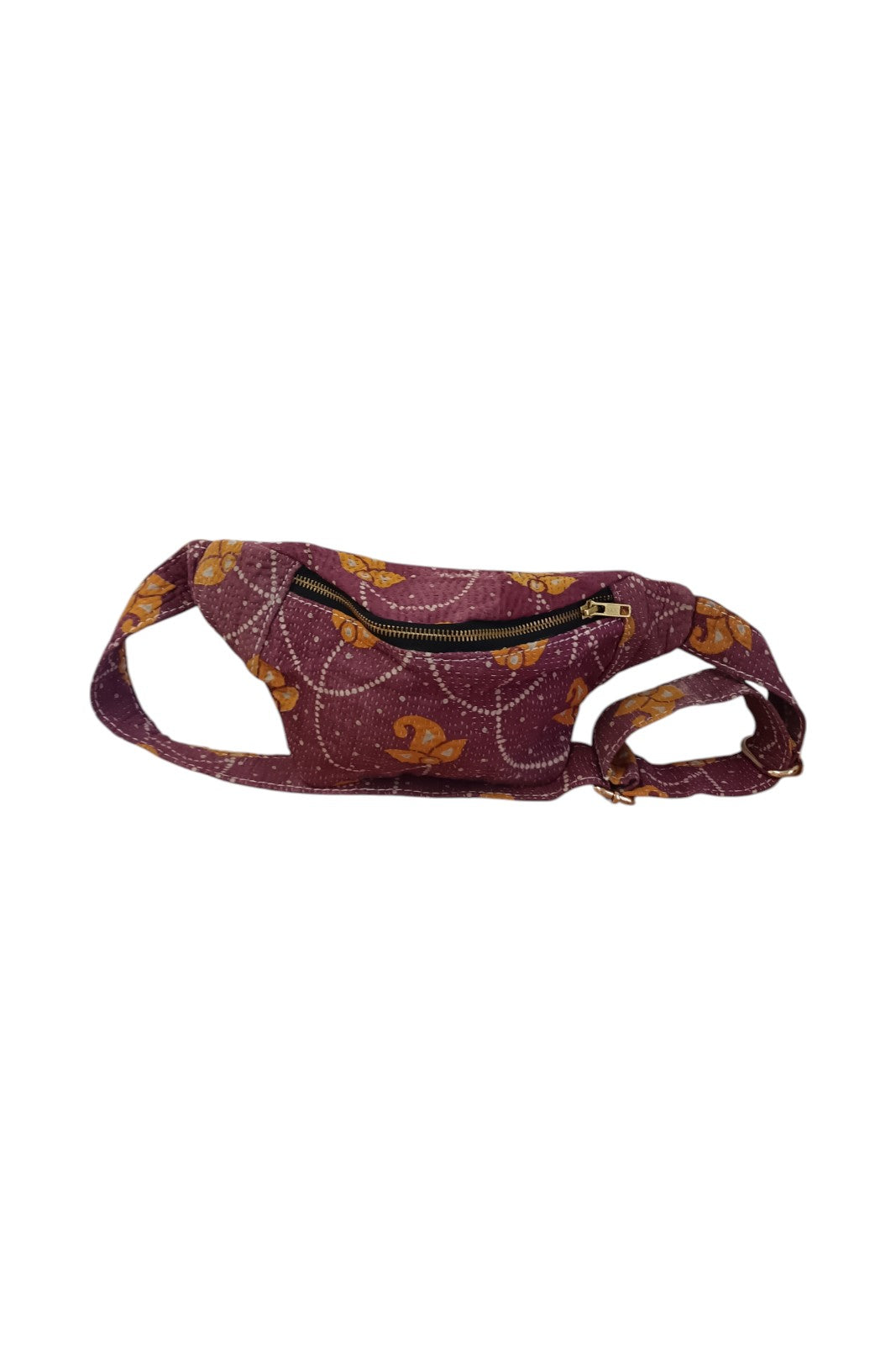 Banane Bengale Kantha FLORAL VIOLET