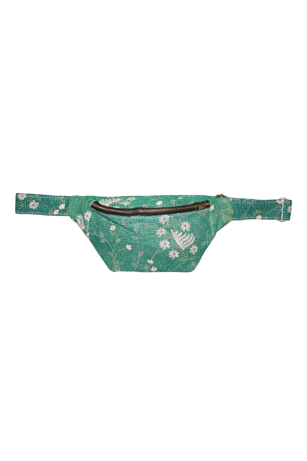 Banane Bengale Kantha PHOOL GREEN