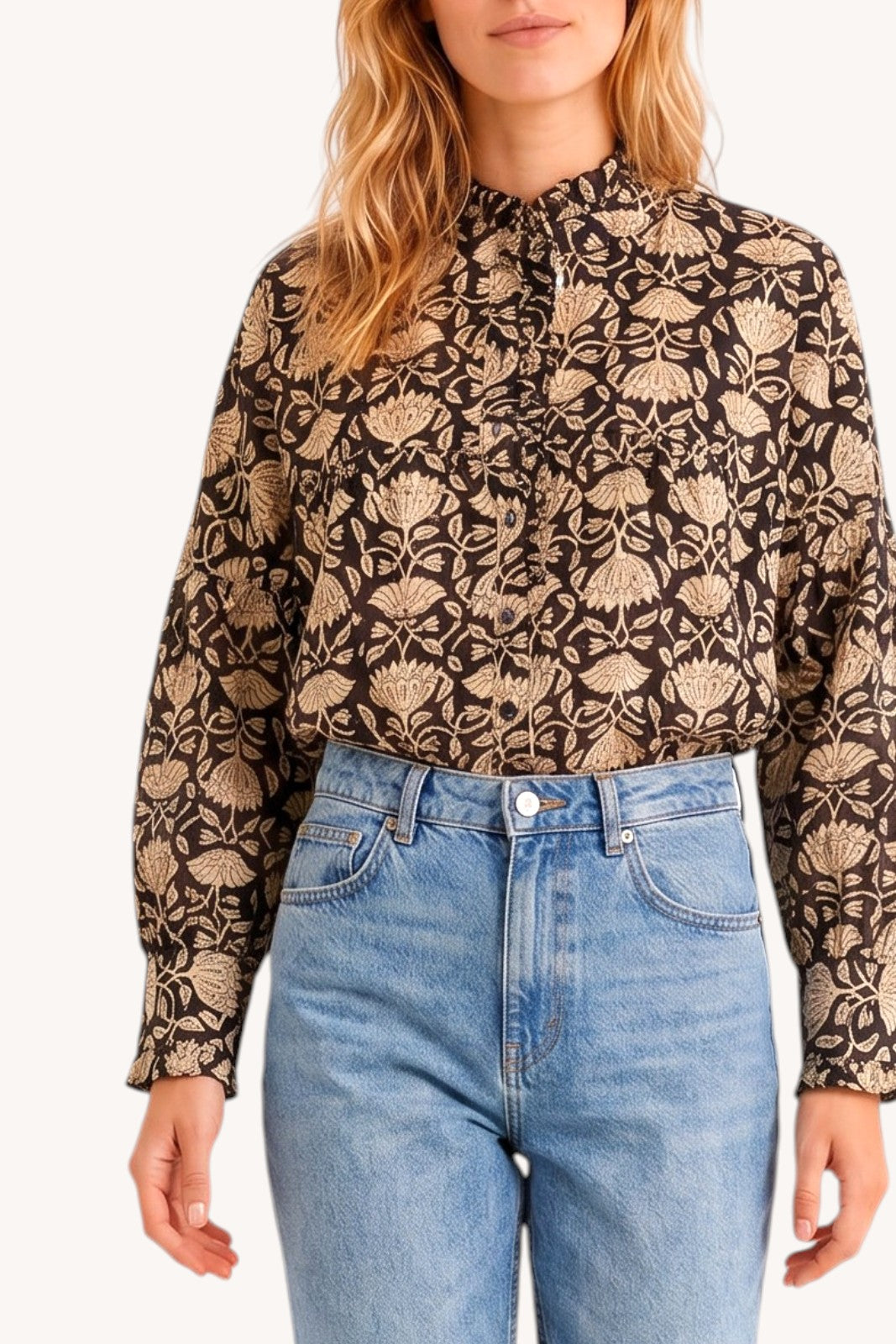 Blouse frill