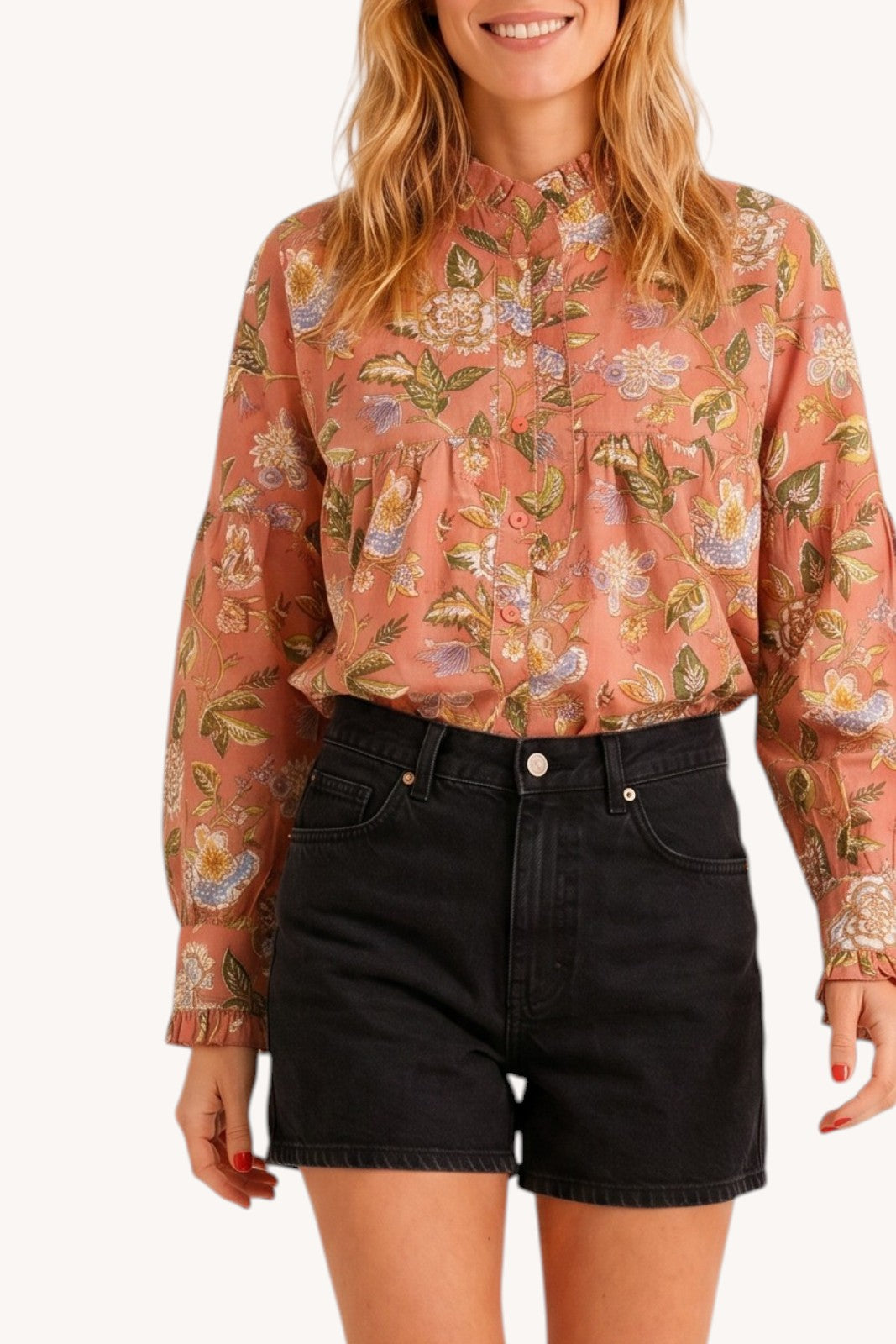 Blouse frill
