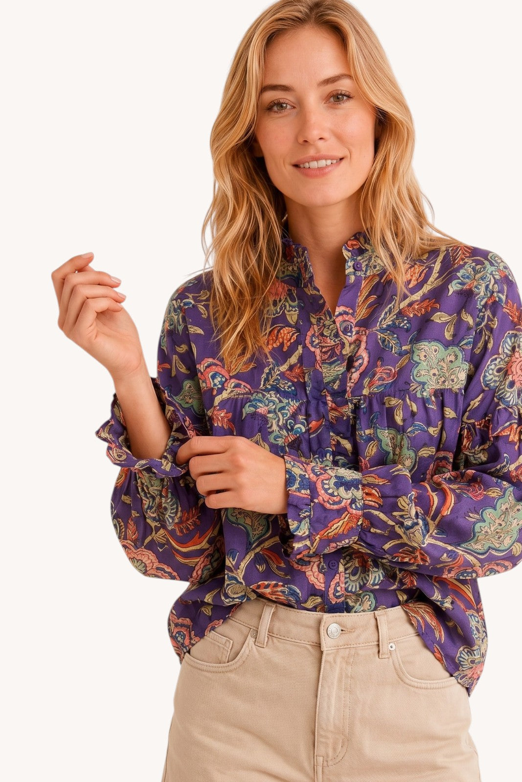 Blouse frill