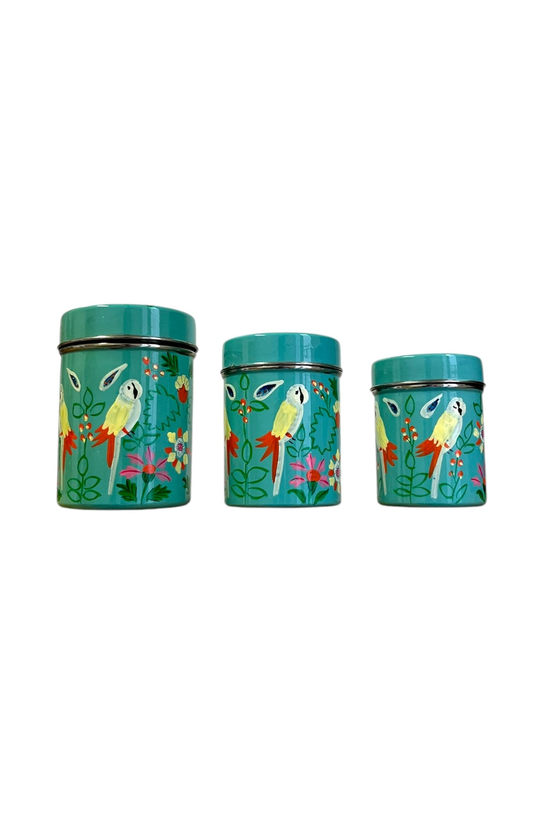 Boîte Gigogne Srinagar PARROT TURQUOISE