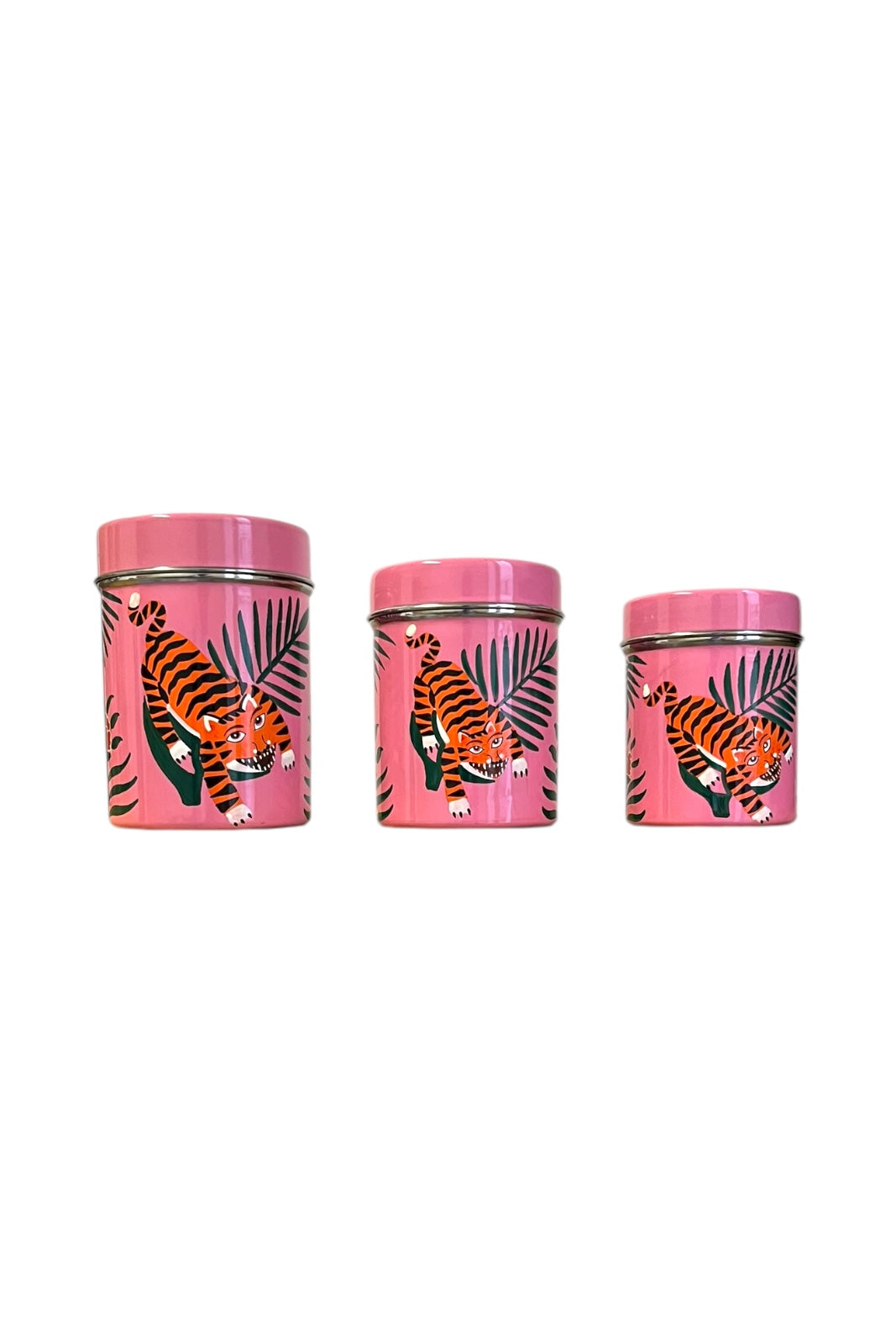 Boîte Gigogne Srinagar TIGRE FUSCHIA