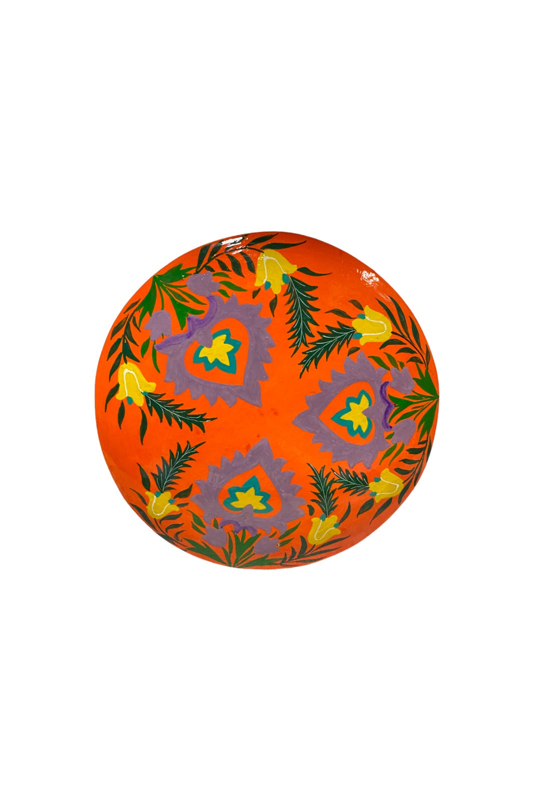 boite ronde srinagar papier mache