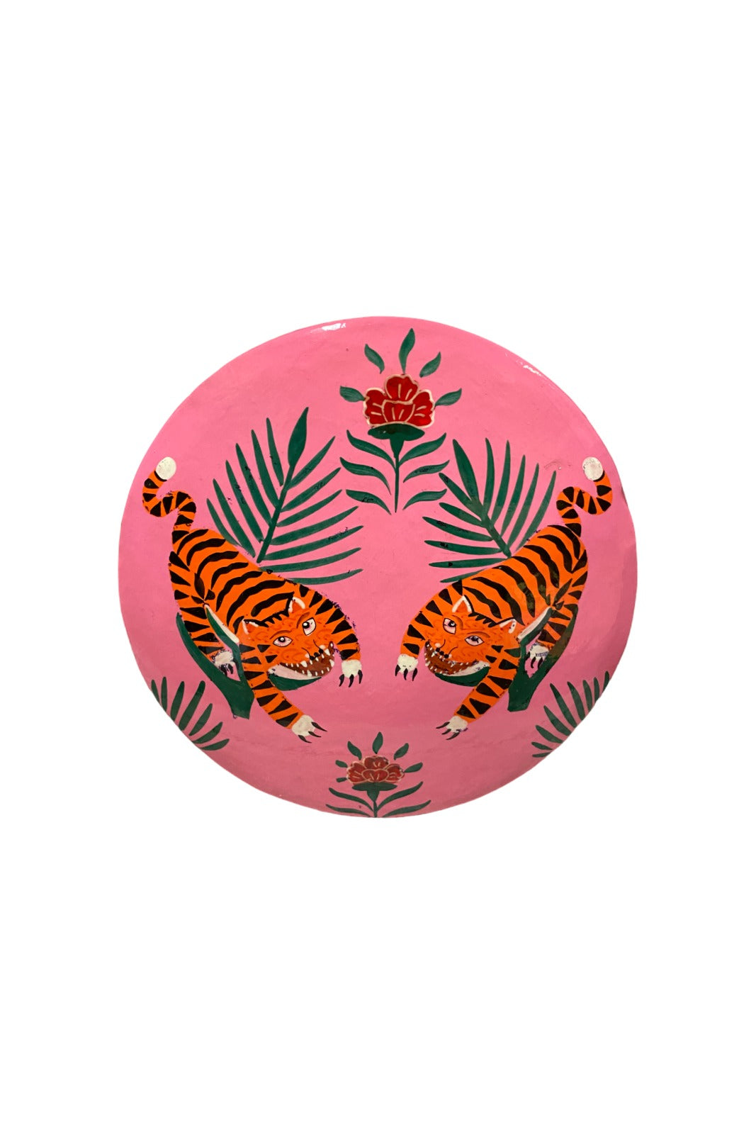 boite ronde srinagar papier mache