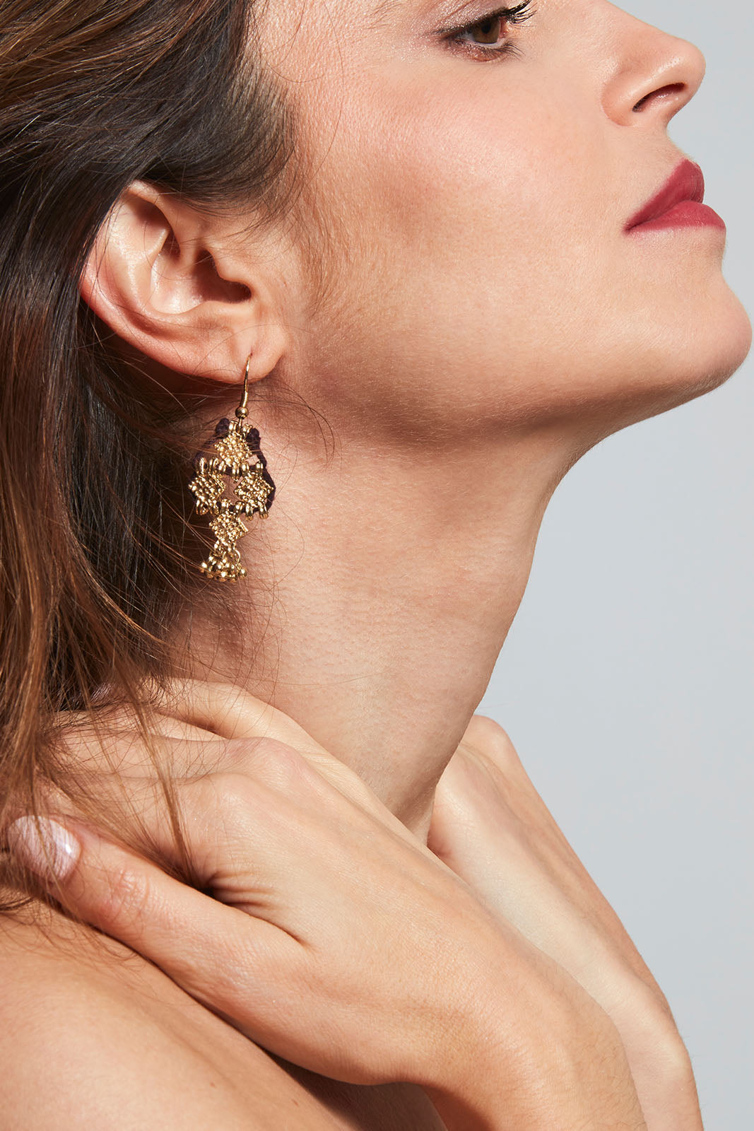 Boucle d'oreille Trilogy