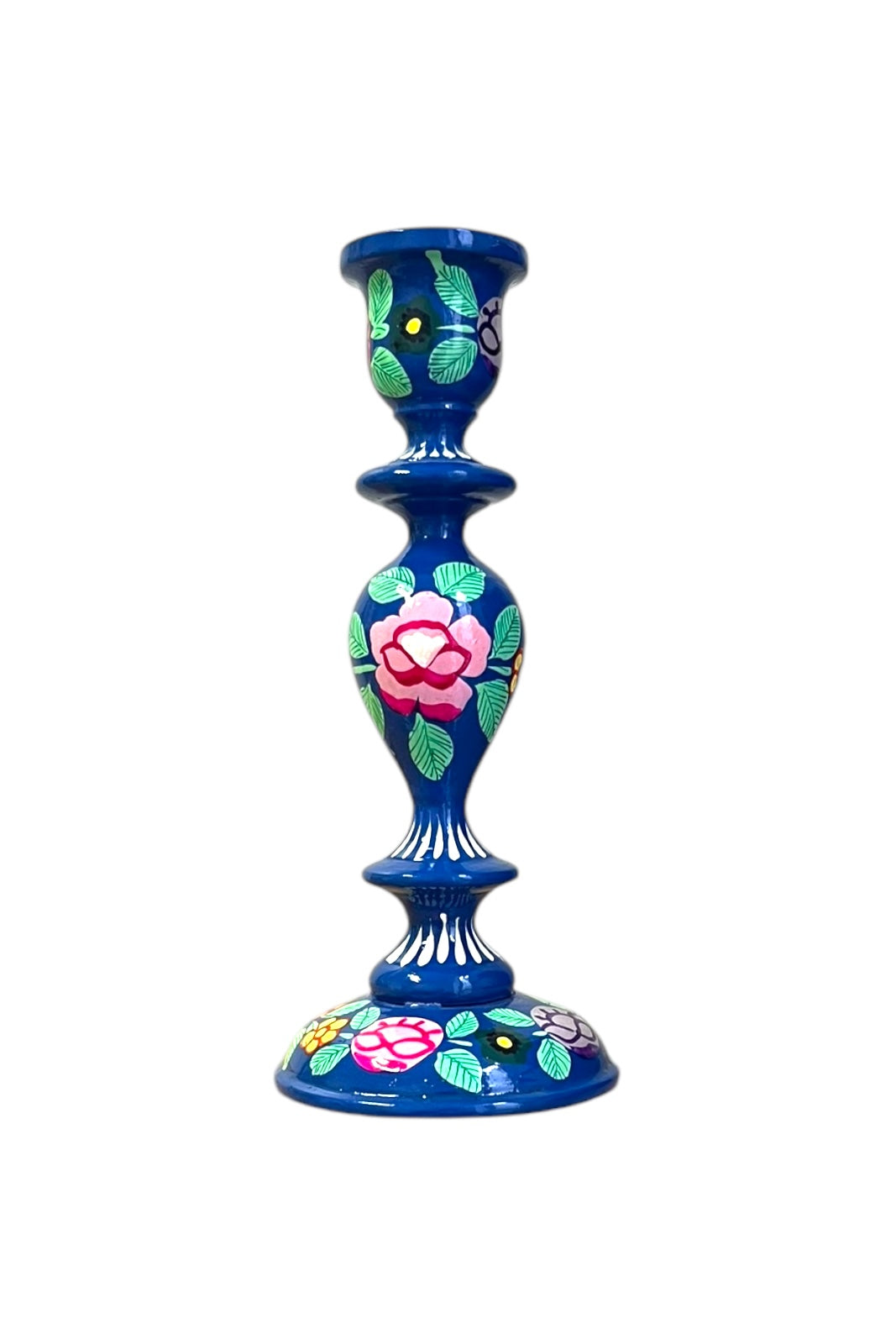 Bougeoir en bois Srinagar PHOOL KLEIN