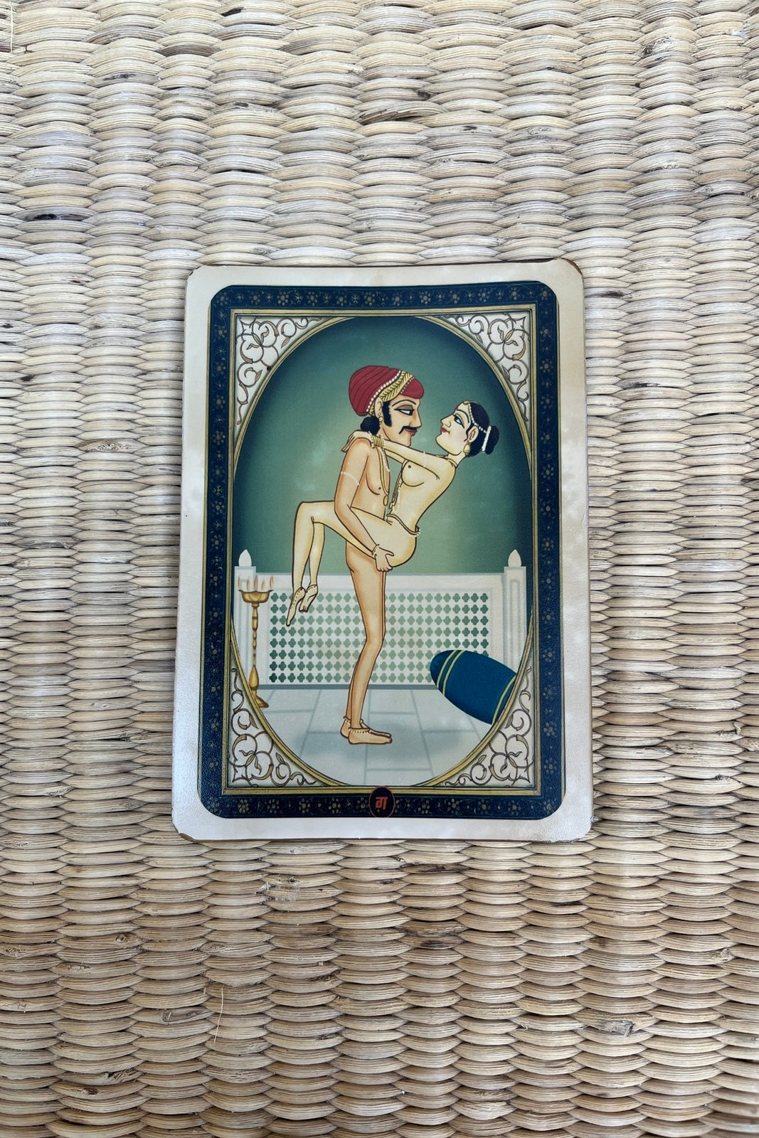 Carte postale Kamasutra UNION SUSPENDUE