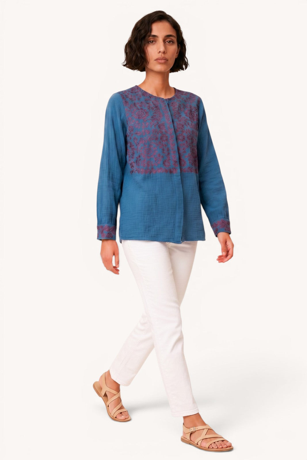 Chemise Lamo BLEU
