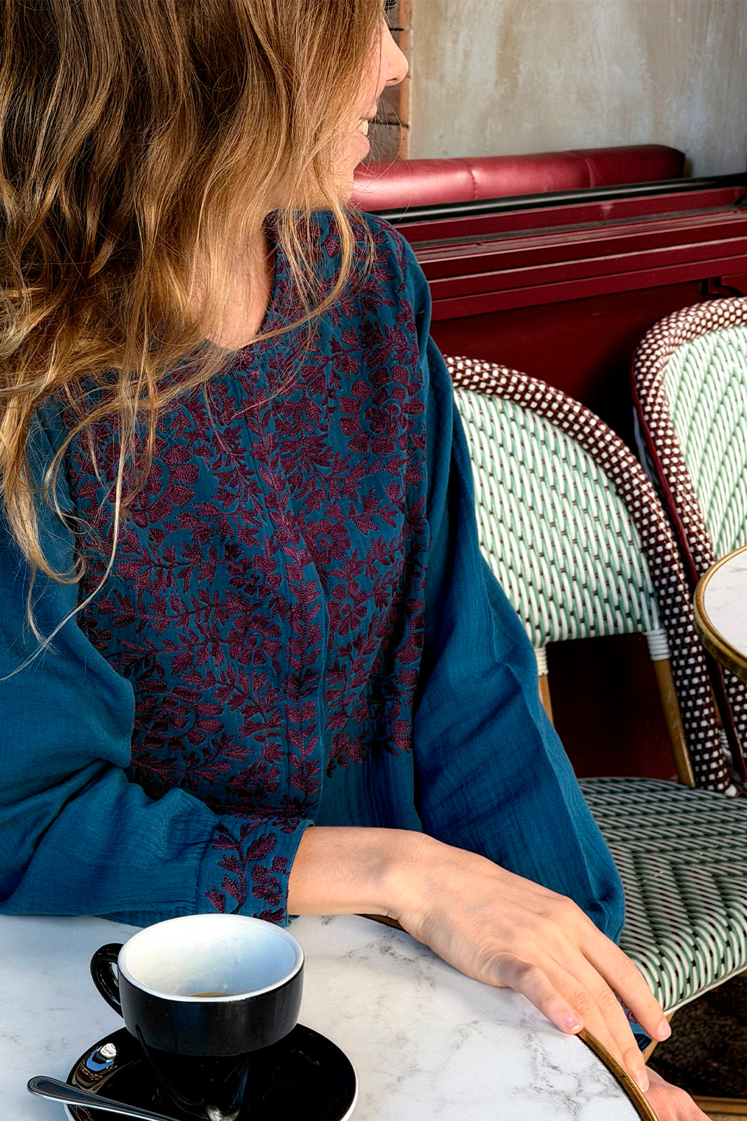 Chemise Lamo BLEU