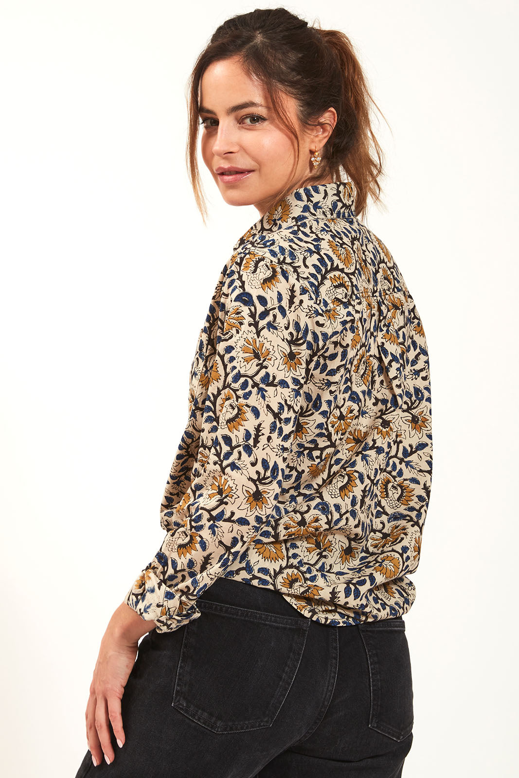 chemise maheswar coton indien