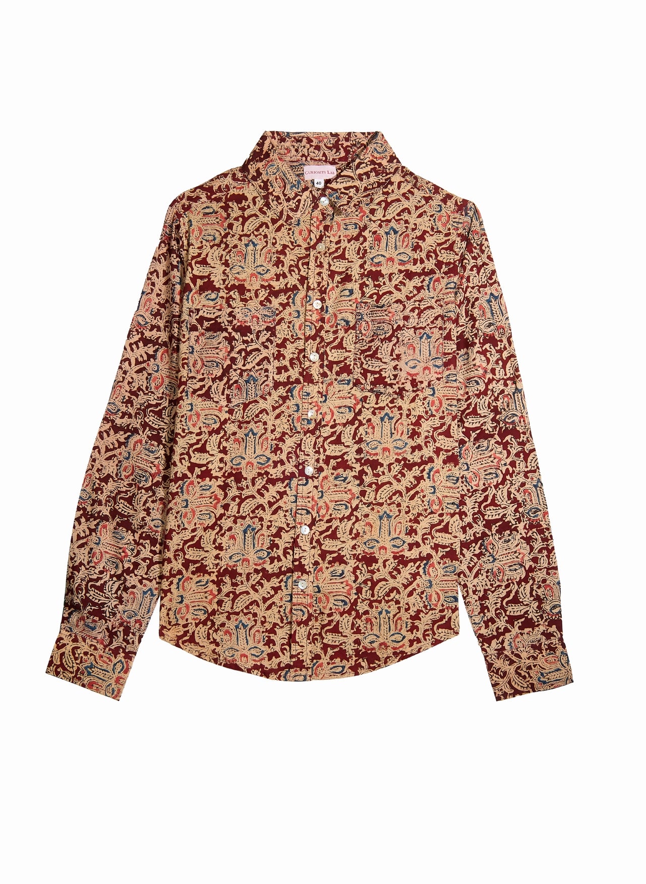 Chemise Maheswar BORDEAUX