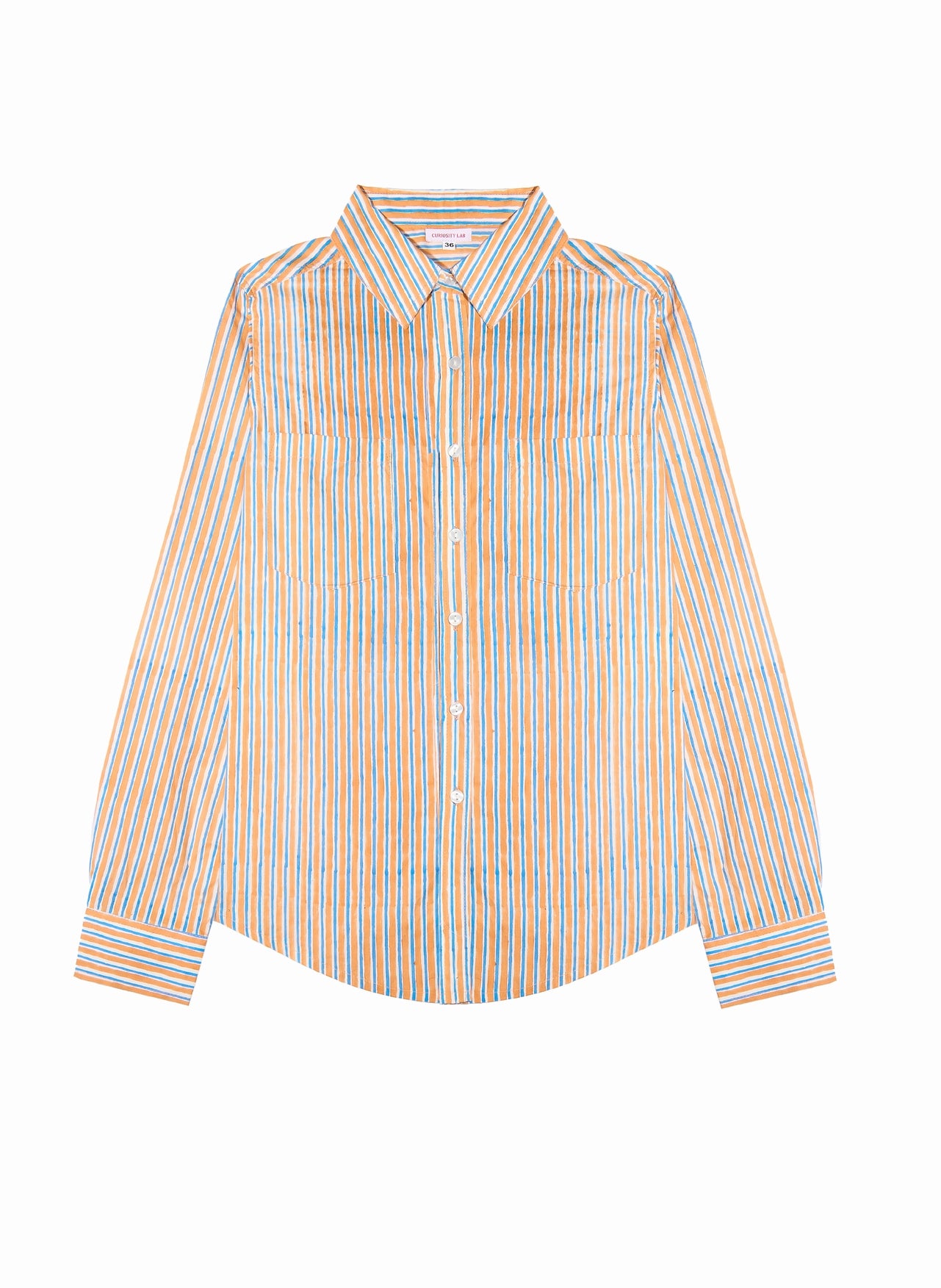 Chemise Maheswar STRIPES ORANGE