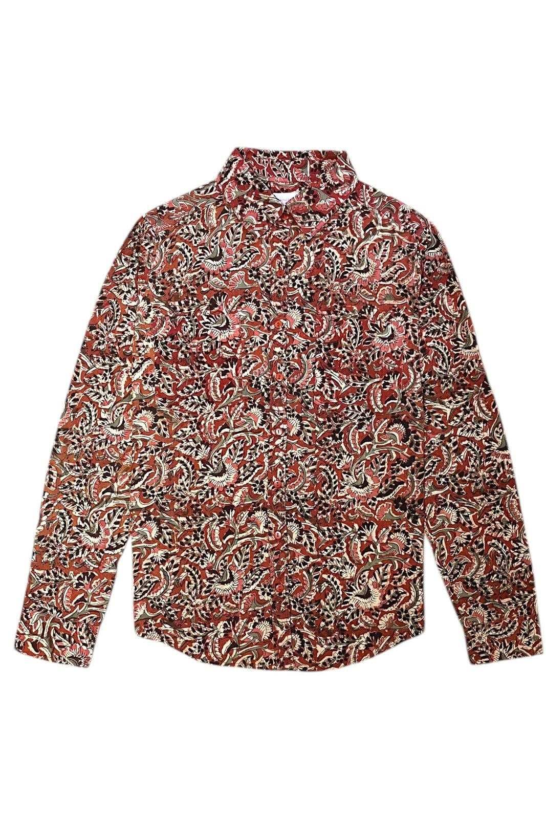 Chemise Maheswar TERRACOTTA