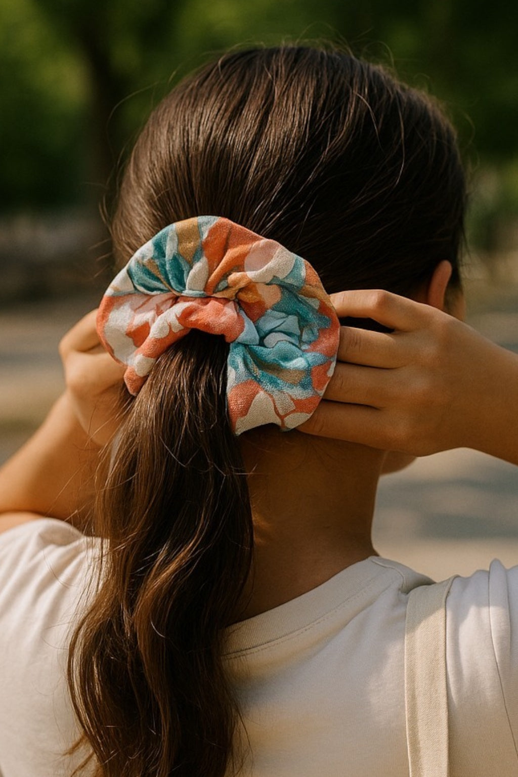 chouchou coton coton indien