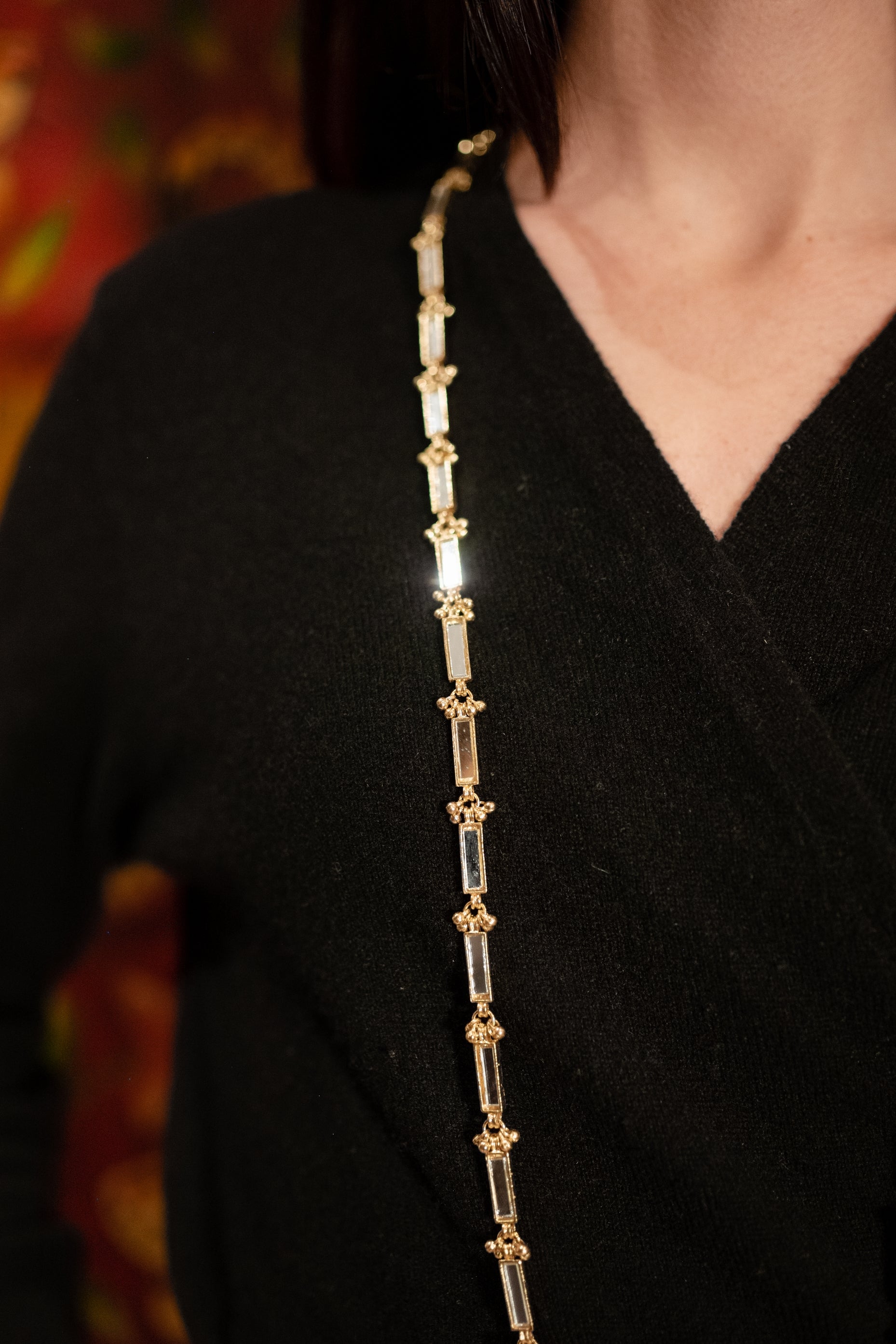 collier gujarat laiton