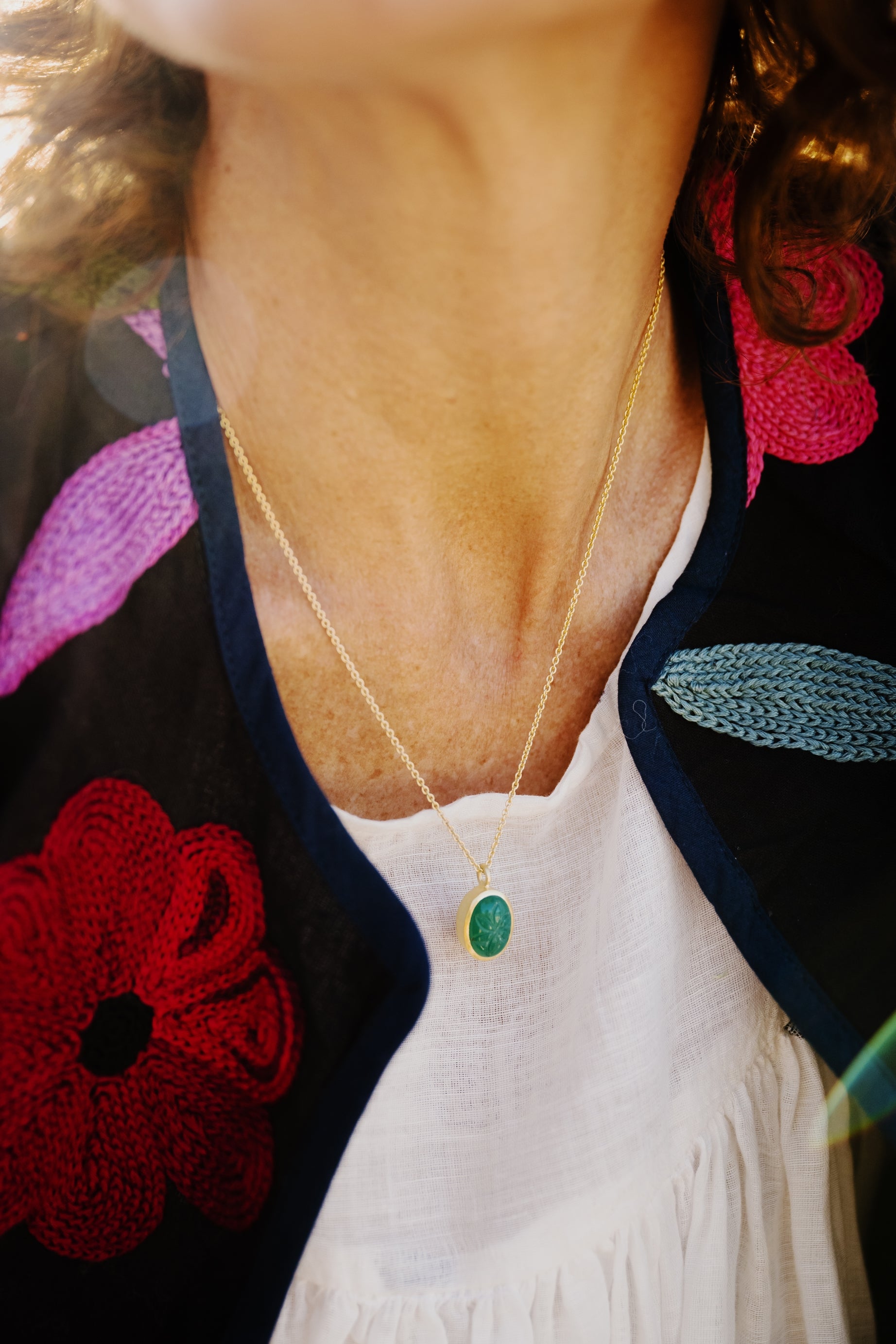 Collier Pendentif Phool