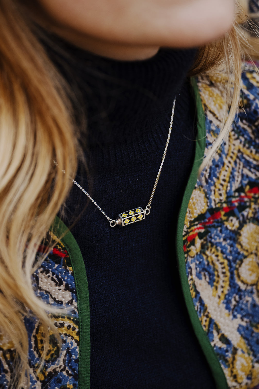 collier tabiz argent