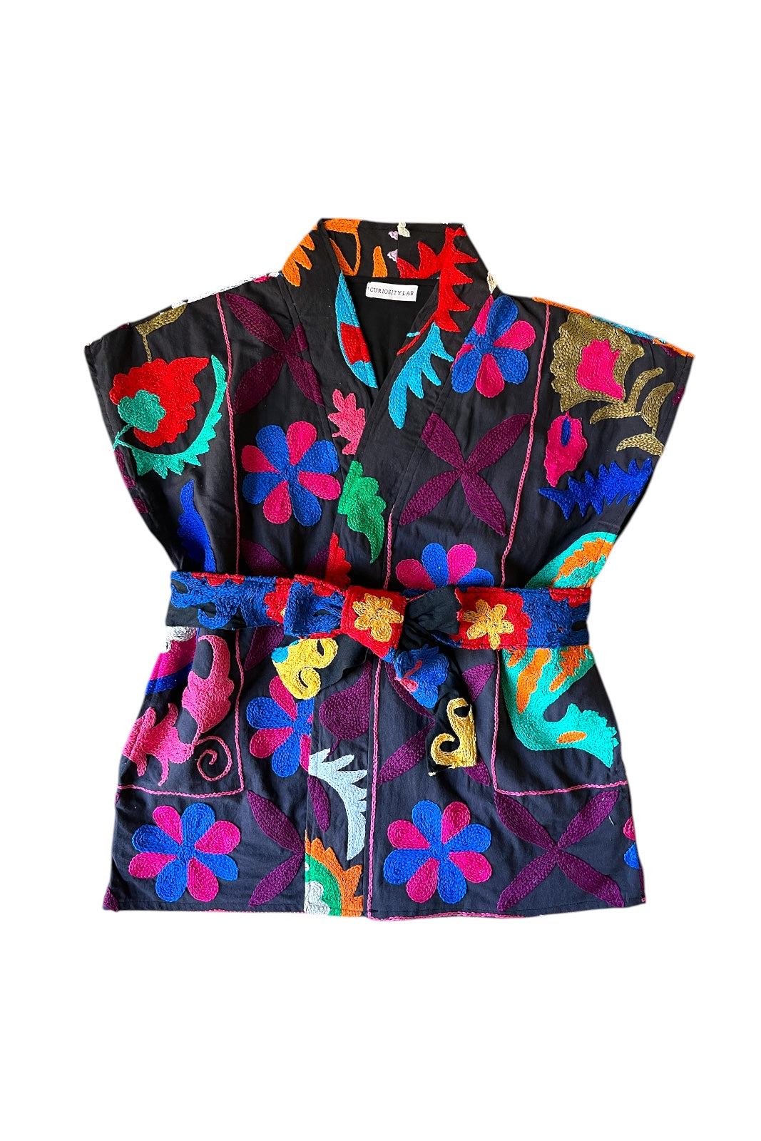 Gilet Daada Suzani NOIR 2