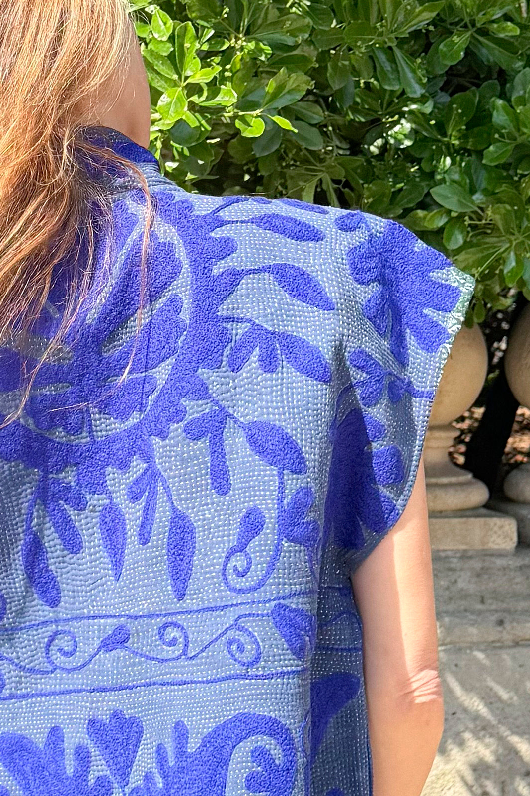 gilet kantha brode kantha