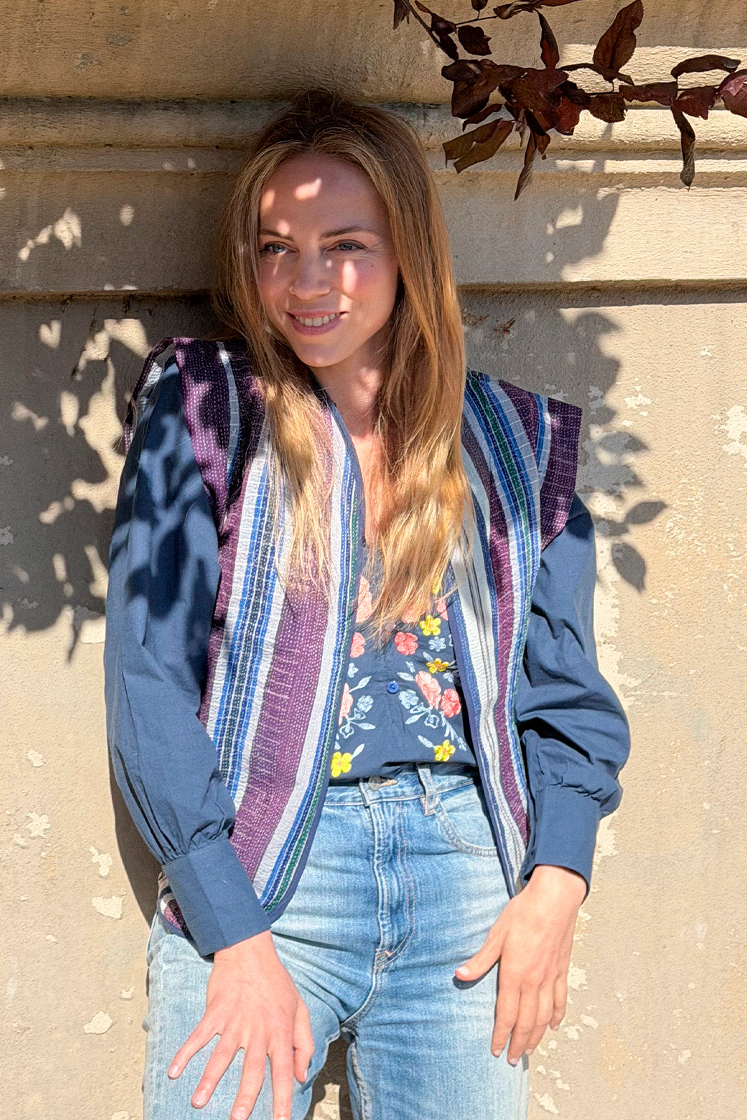 Gilet Daada Kantha
