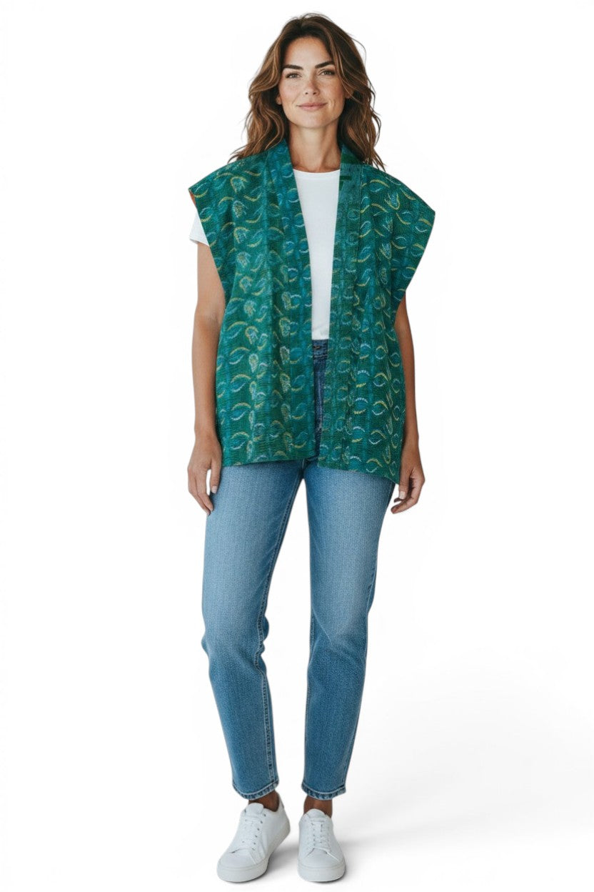 Gilet Daada Kantha KALIGANJ
