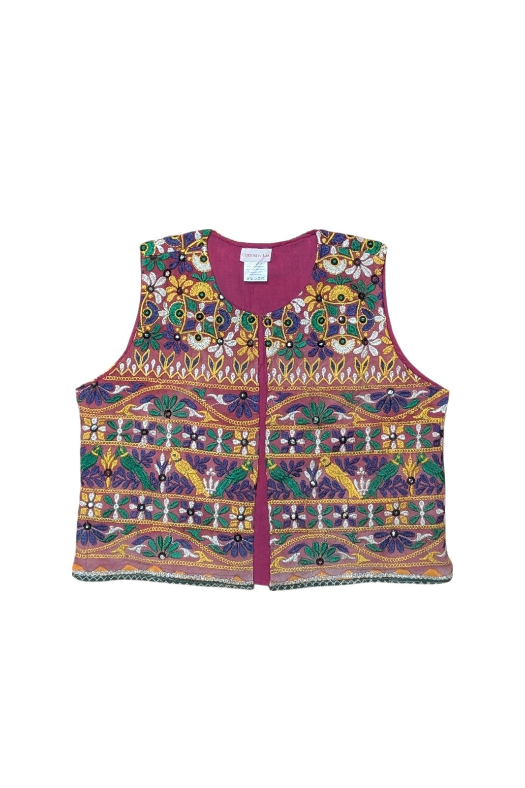 Gilet Lengha VIEUX ROSE