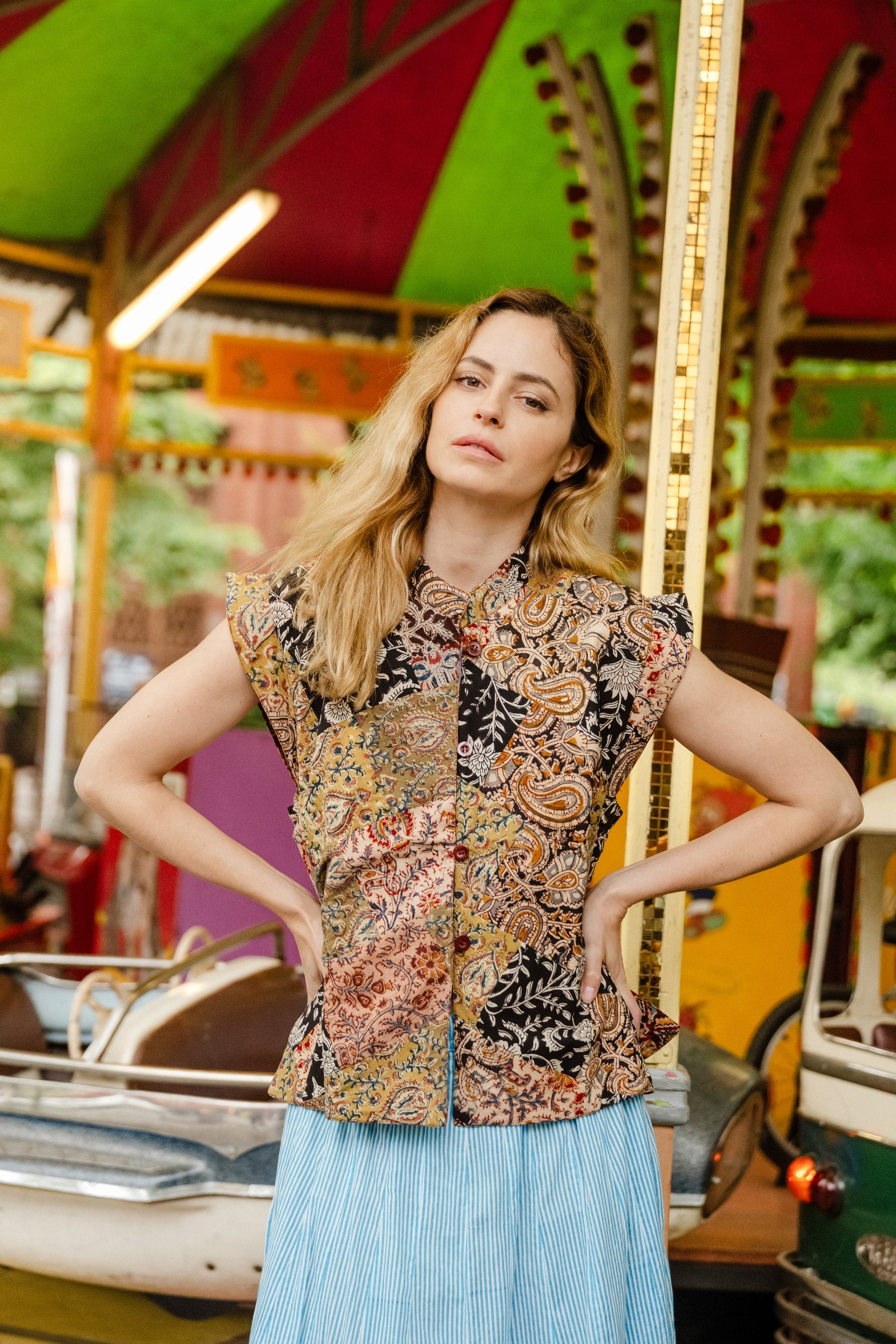 Gilet Patchwork