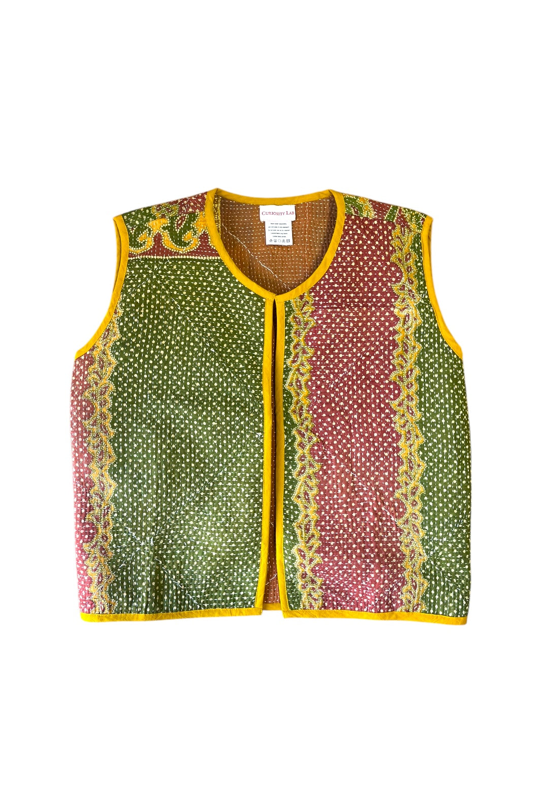 Gilet Réversible Calcutta COURT KAKI