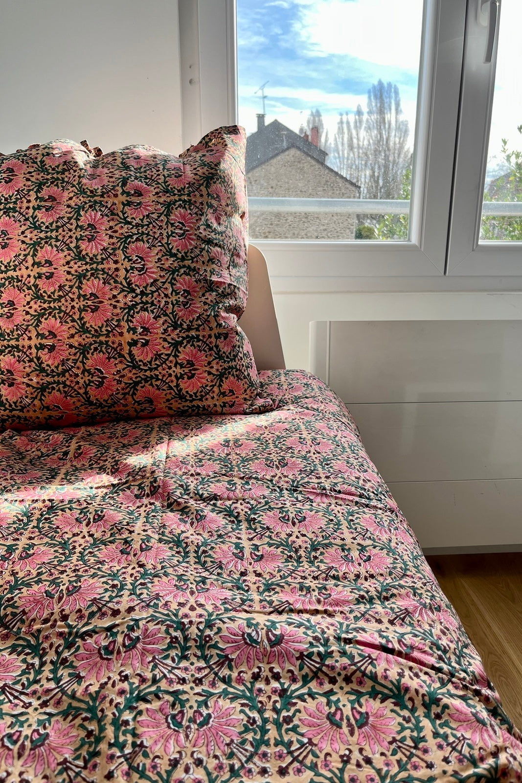 housse de couette shanti coton indien
