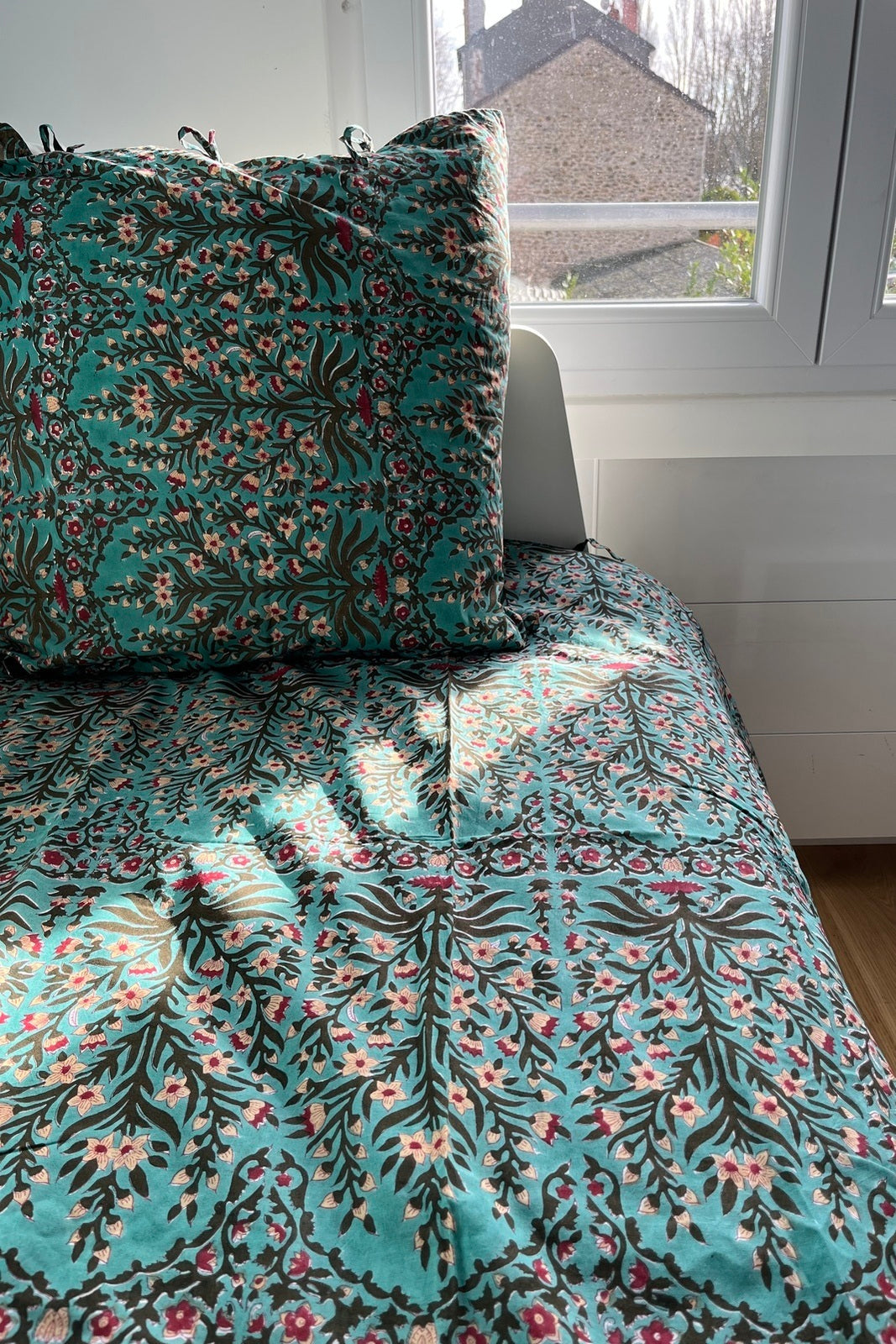 housse de couette shanti coton indien