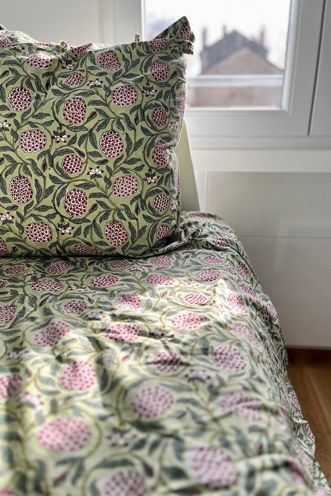 housse de couette shanti coton indien