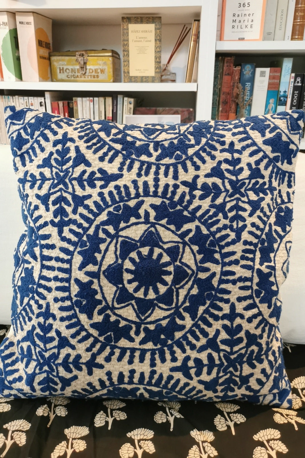 housse de coussin brode suzani suzani