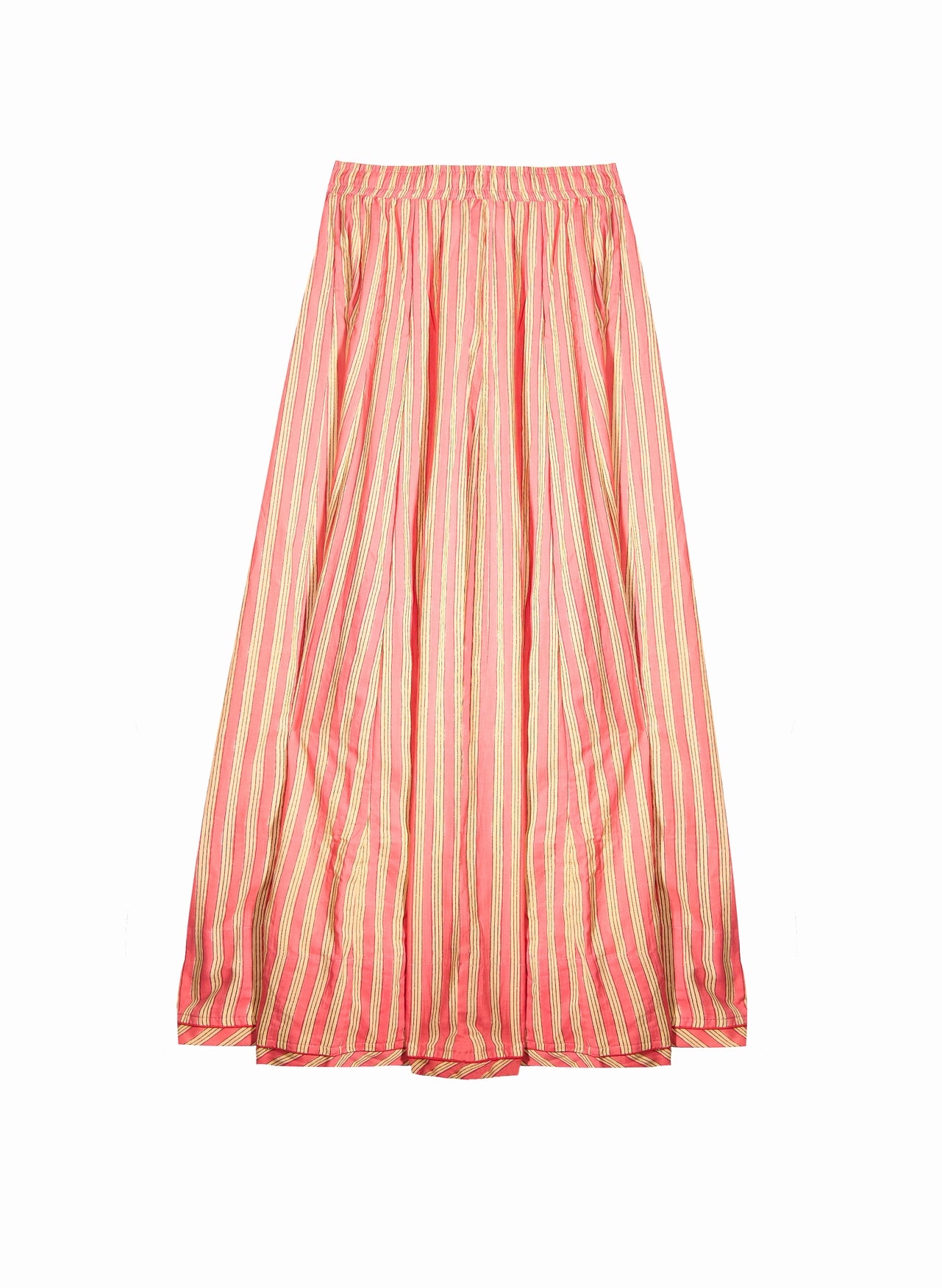 Jupe Longue Lengha STRIPES CORAIL