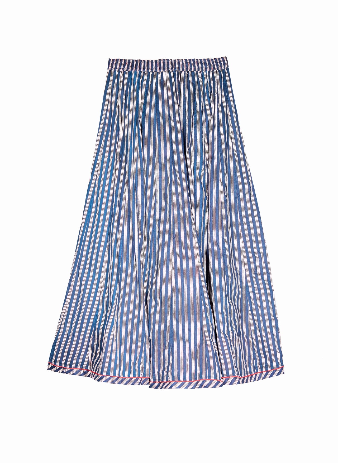 Jupe Longue Lengha STRIPES NAVY