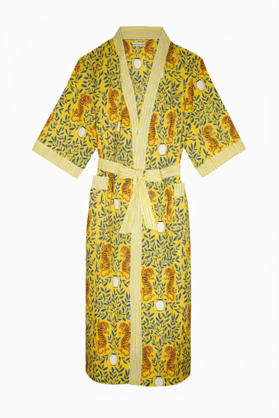 Kimono Long Mandu BAGHEERA JAUNE