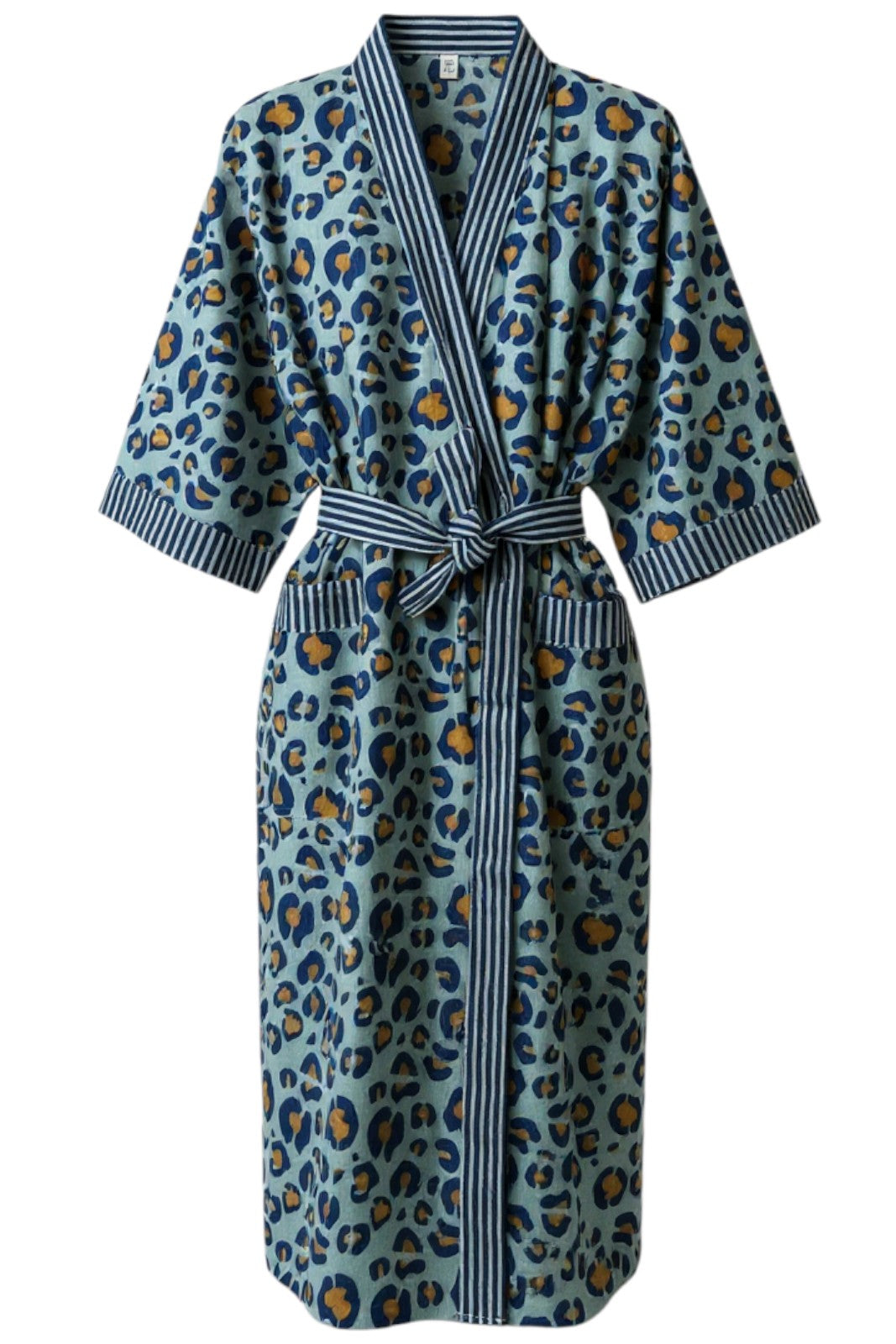 Kimono Mandu LEOPARD NAVY