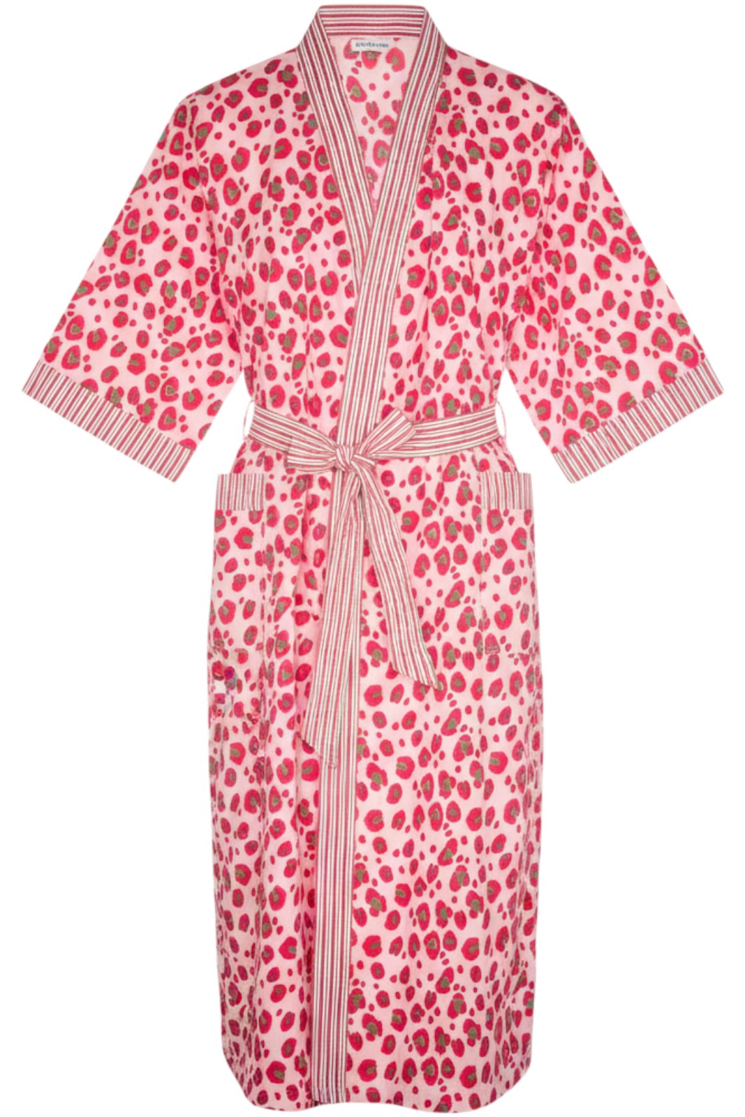 Kimono Mandu LEOPARD ROSE