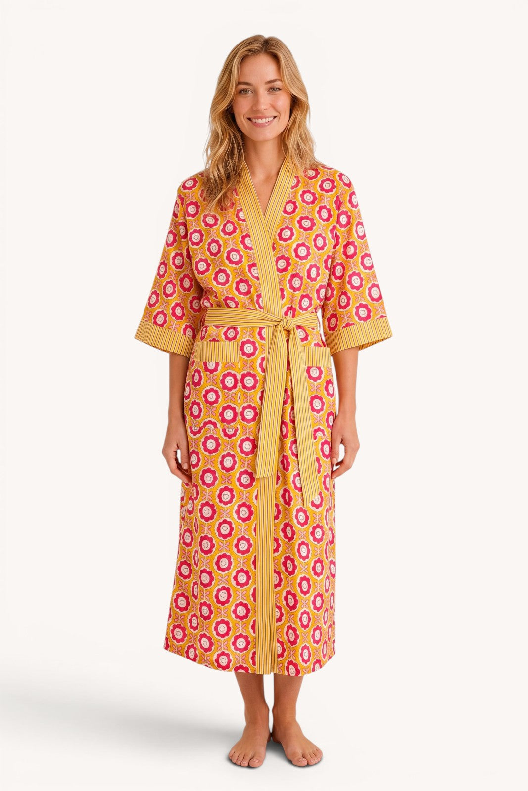 Kimono Long Bhopal MARGOT MOUTARDE