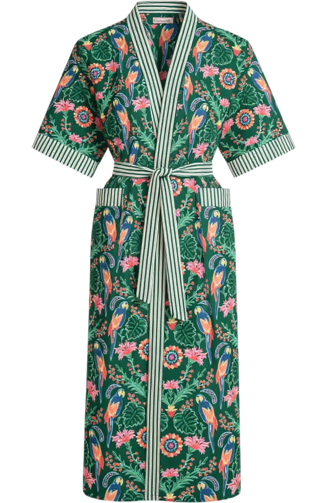 Kimono Long Mandu PARROT GREEN