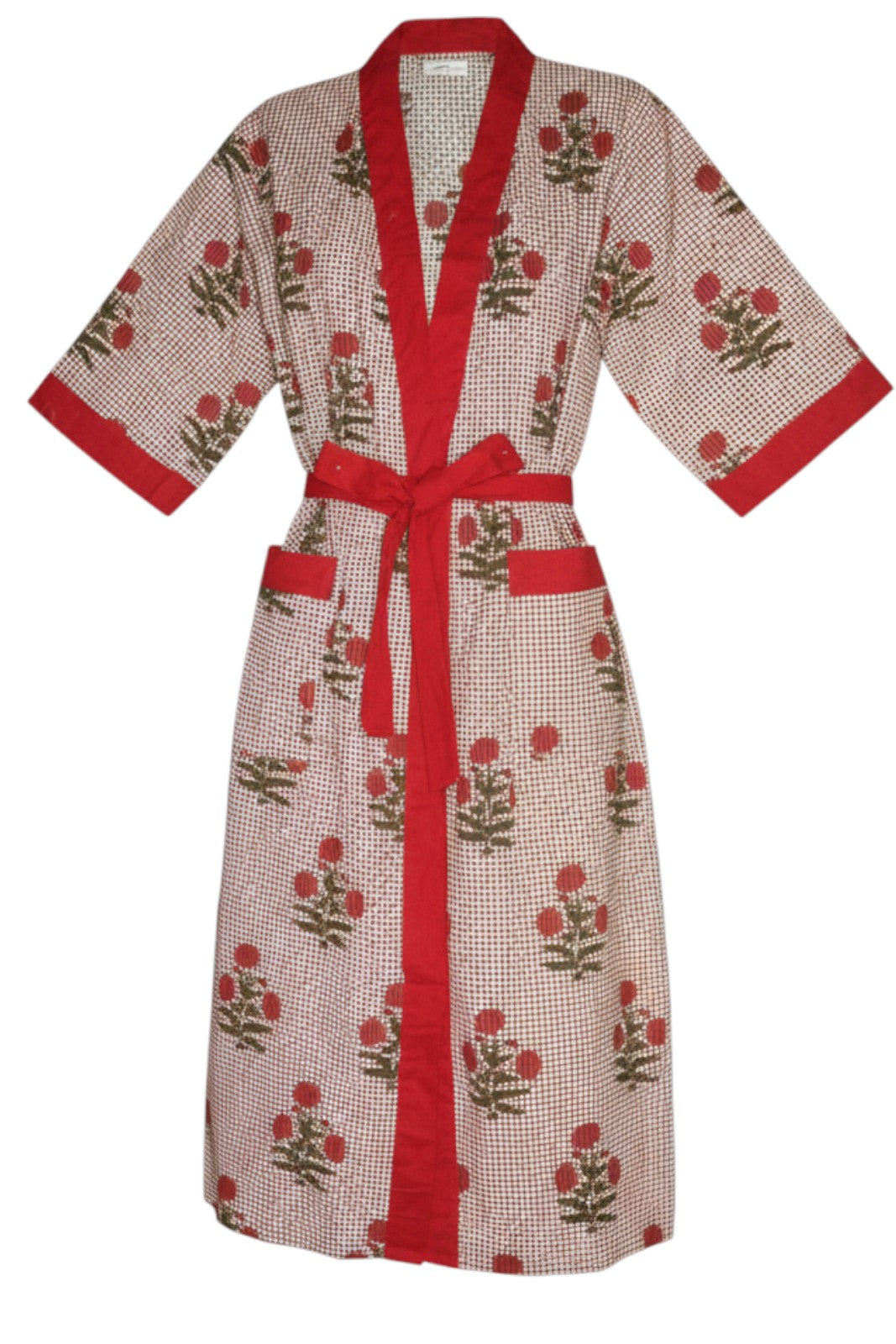 kimono long mandu coton indien