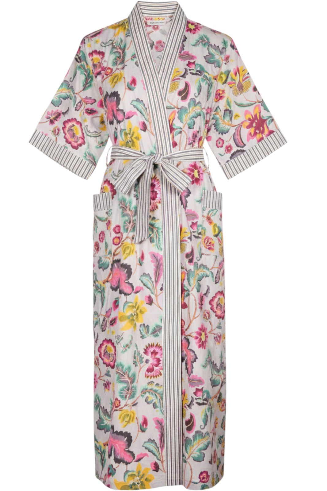 Kimono Long Mandu VINTAGE GRIS