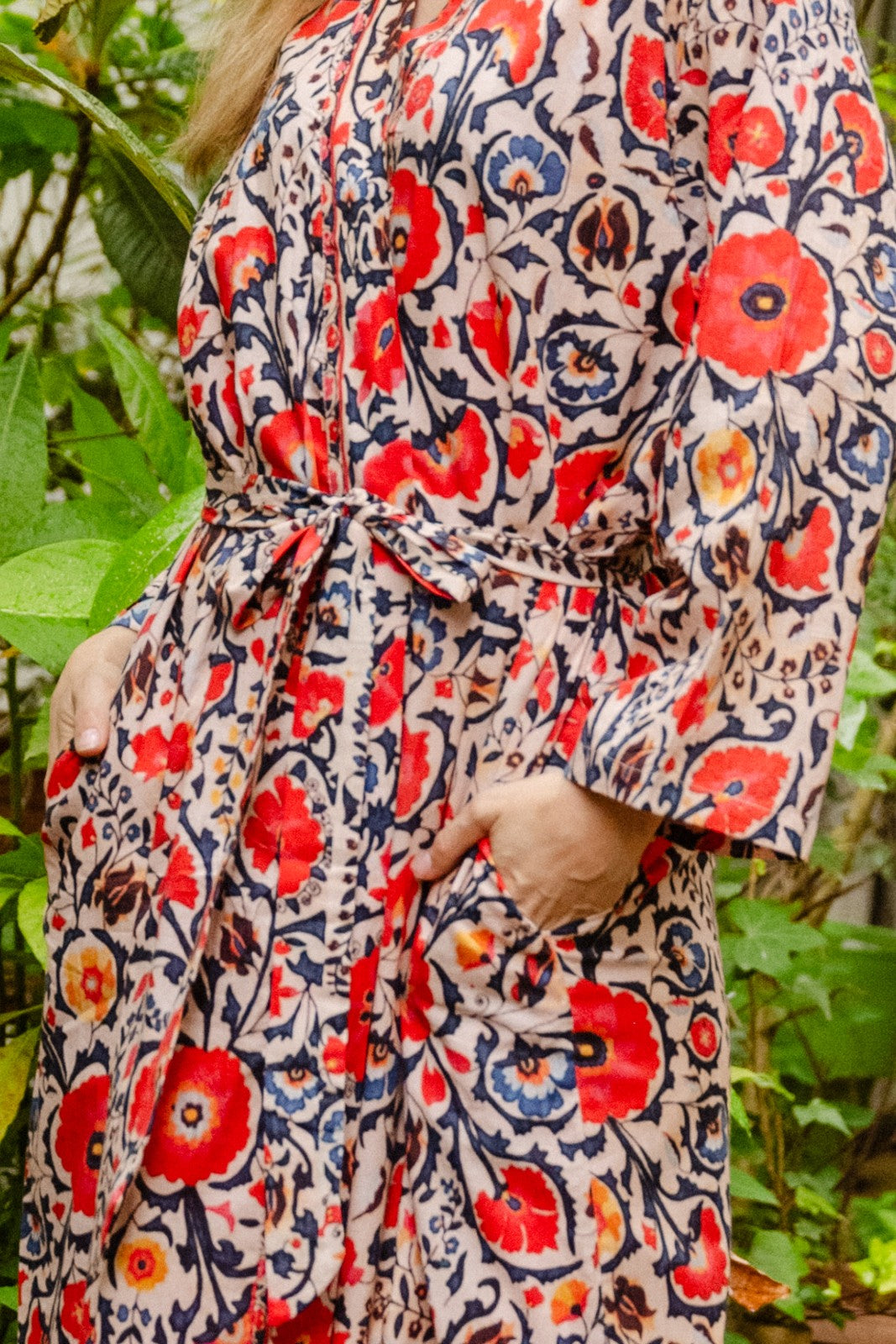 kimono samarcande coton indien