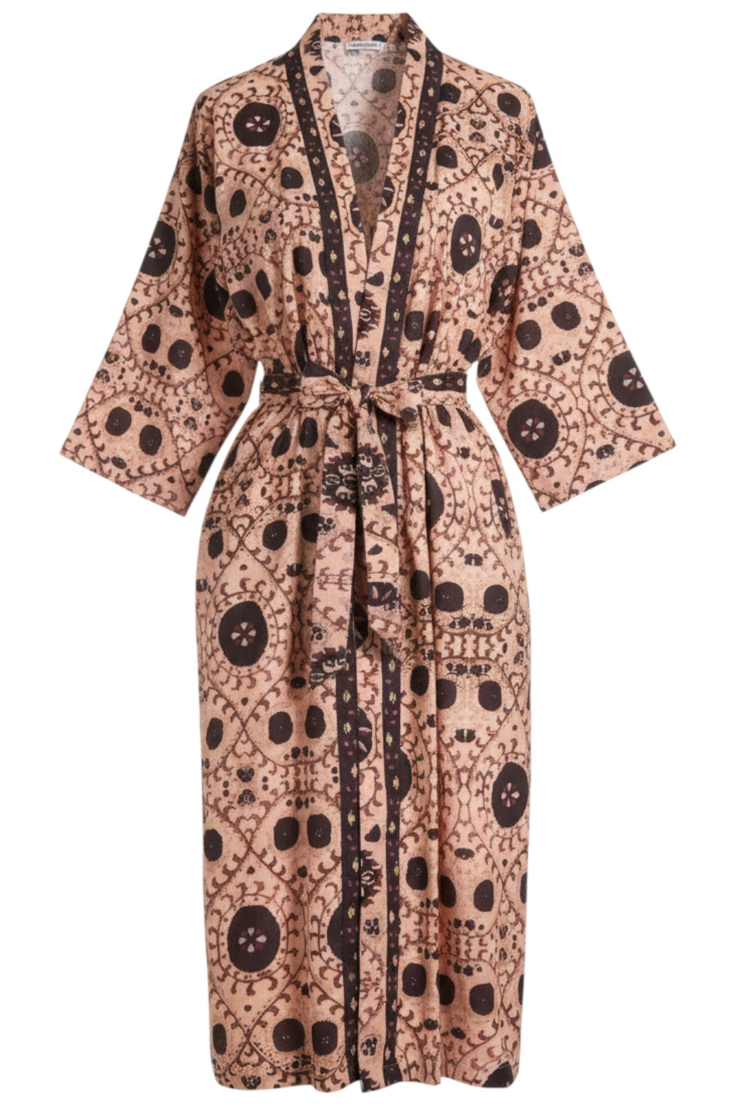 Kimono Samarcande SUZANI NOIR